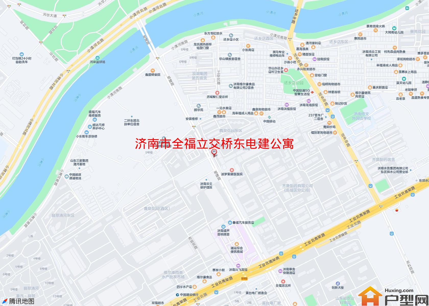 全福立交桥东电建公寓小区 - 户型网