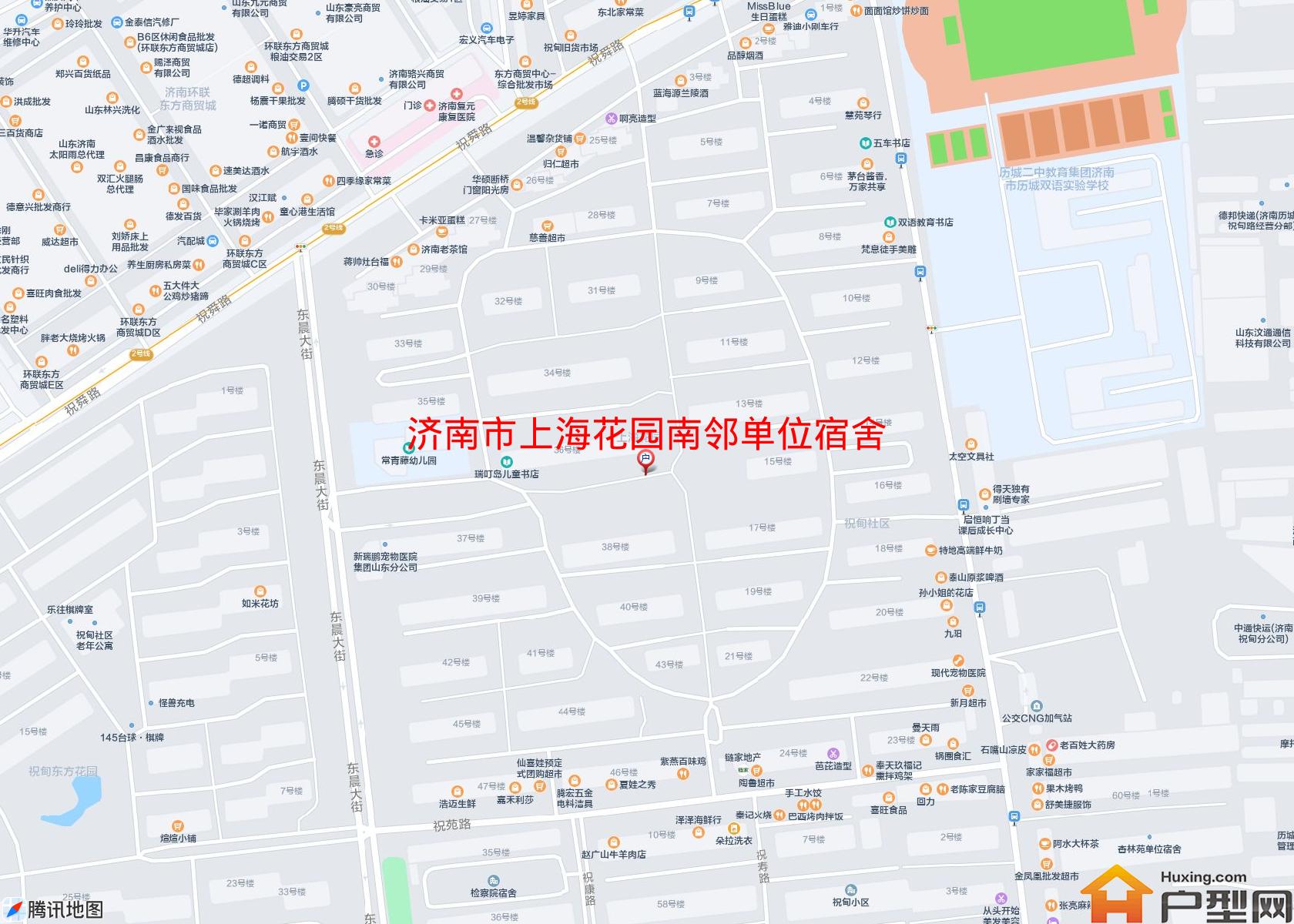 上海花园南邻单位宿舍小区 - 户型网