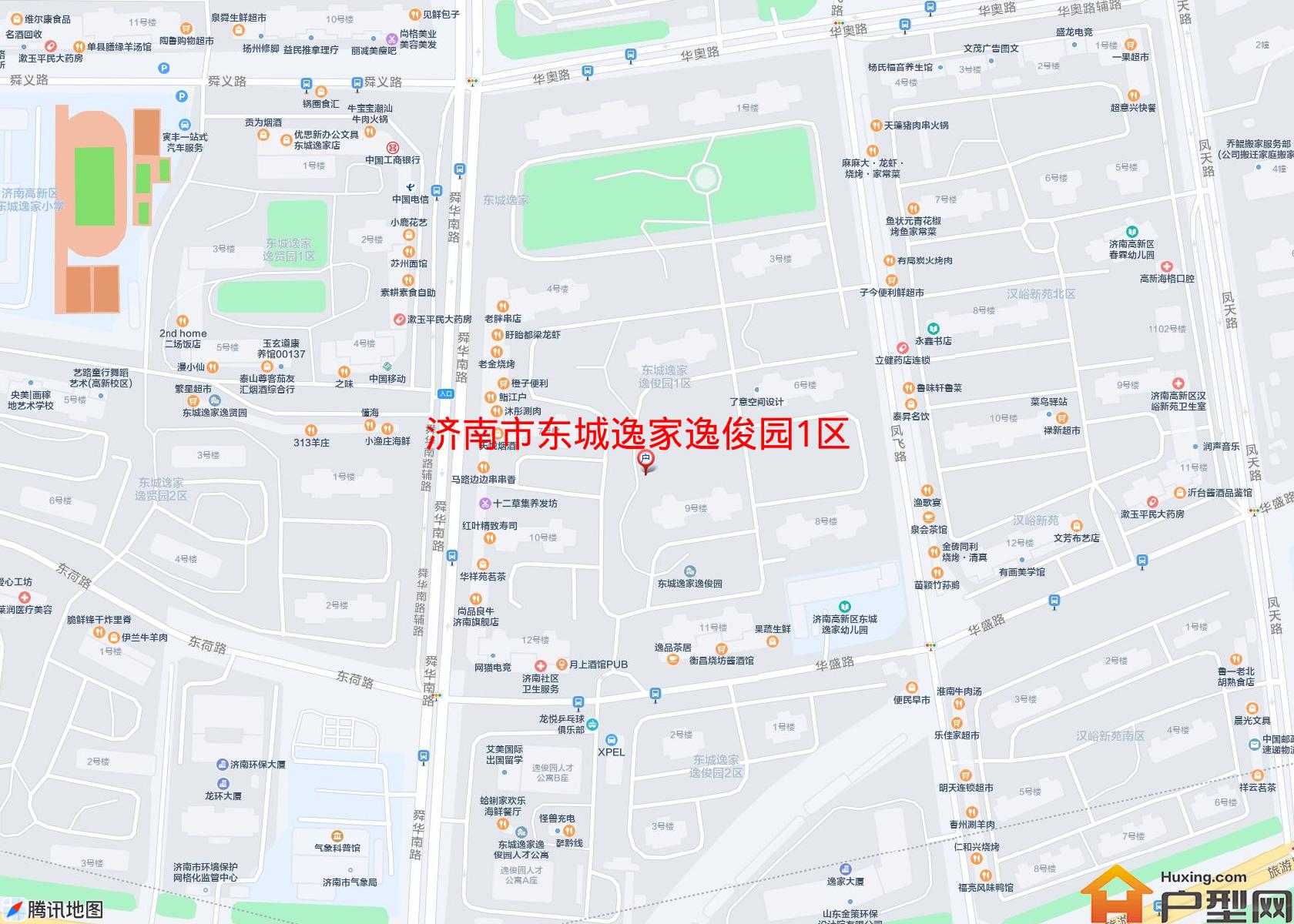 东城逸家逸俊园1区小区 - 户型网