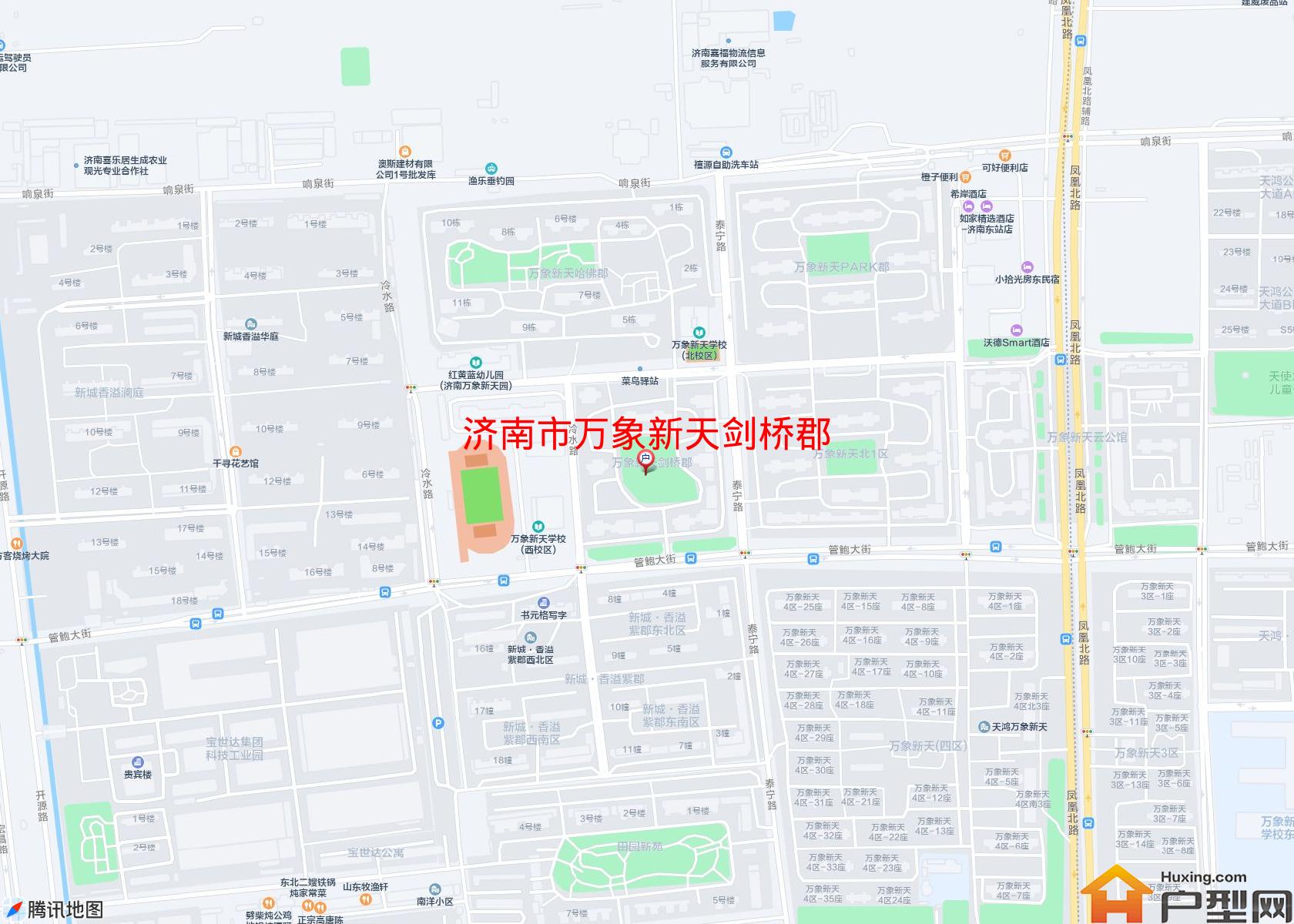 万象新天剑桥郡小区 - 户型网
