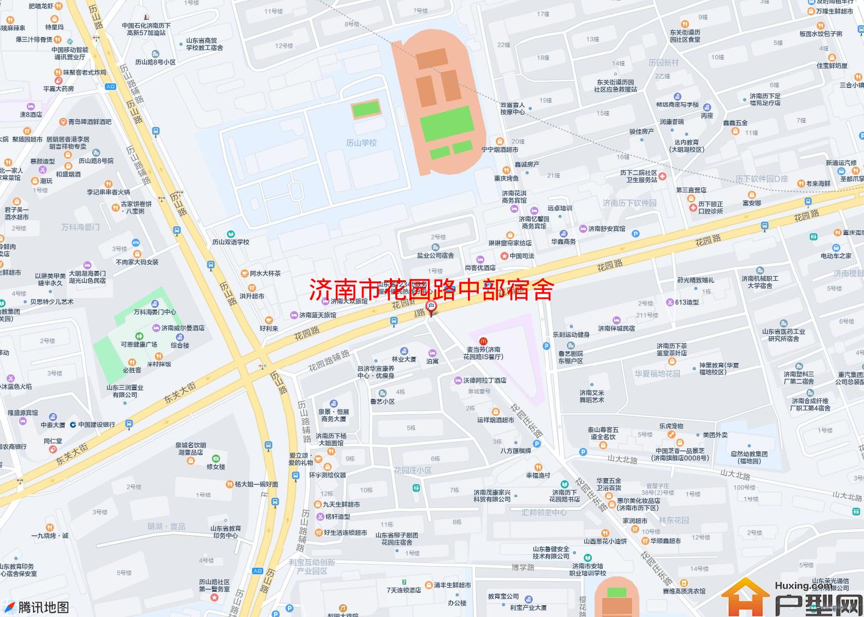 花园路中部宿舍小区 - 户型网