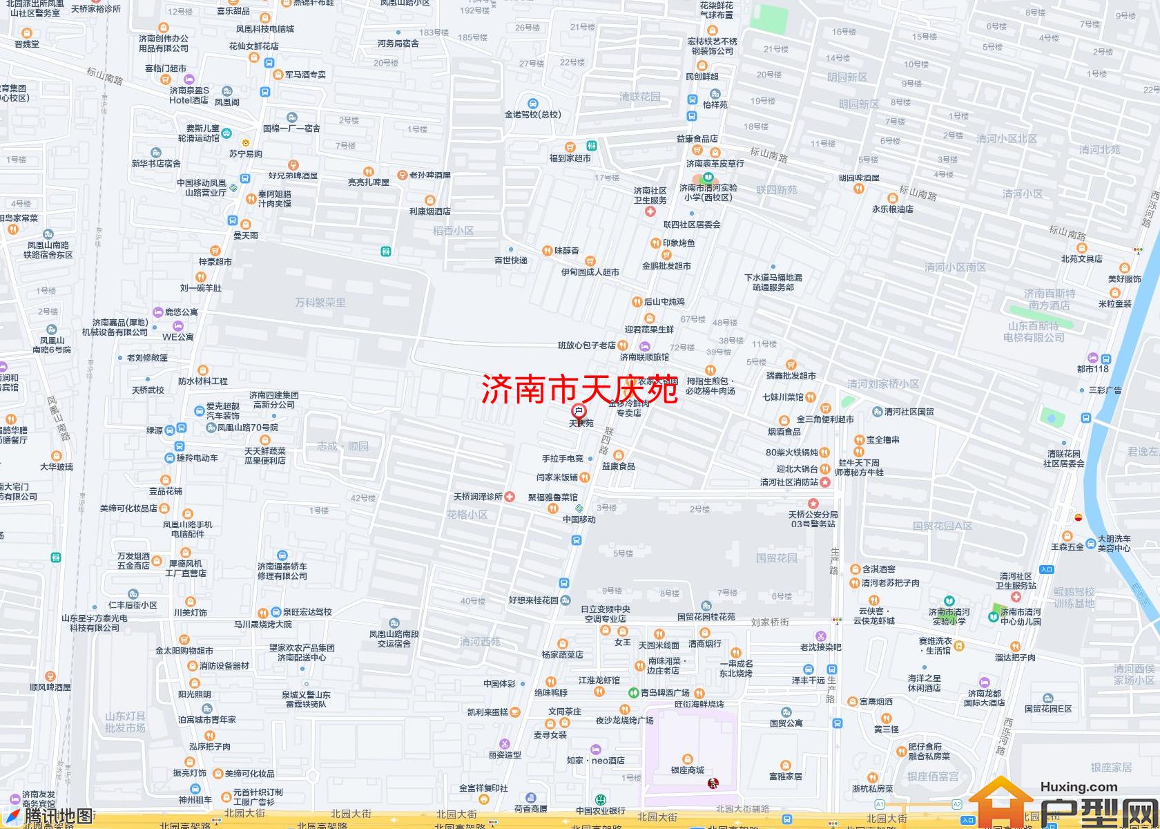 天庆苑小区 - 户型网