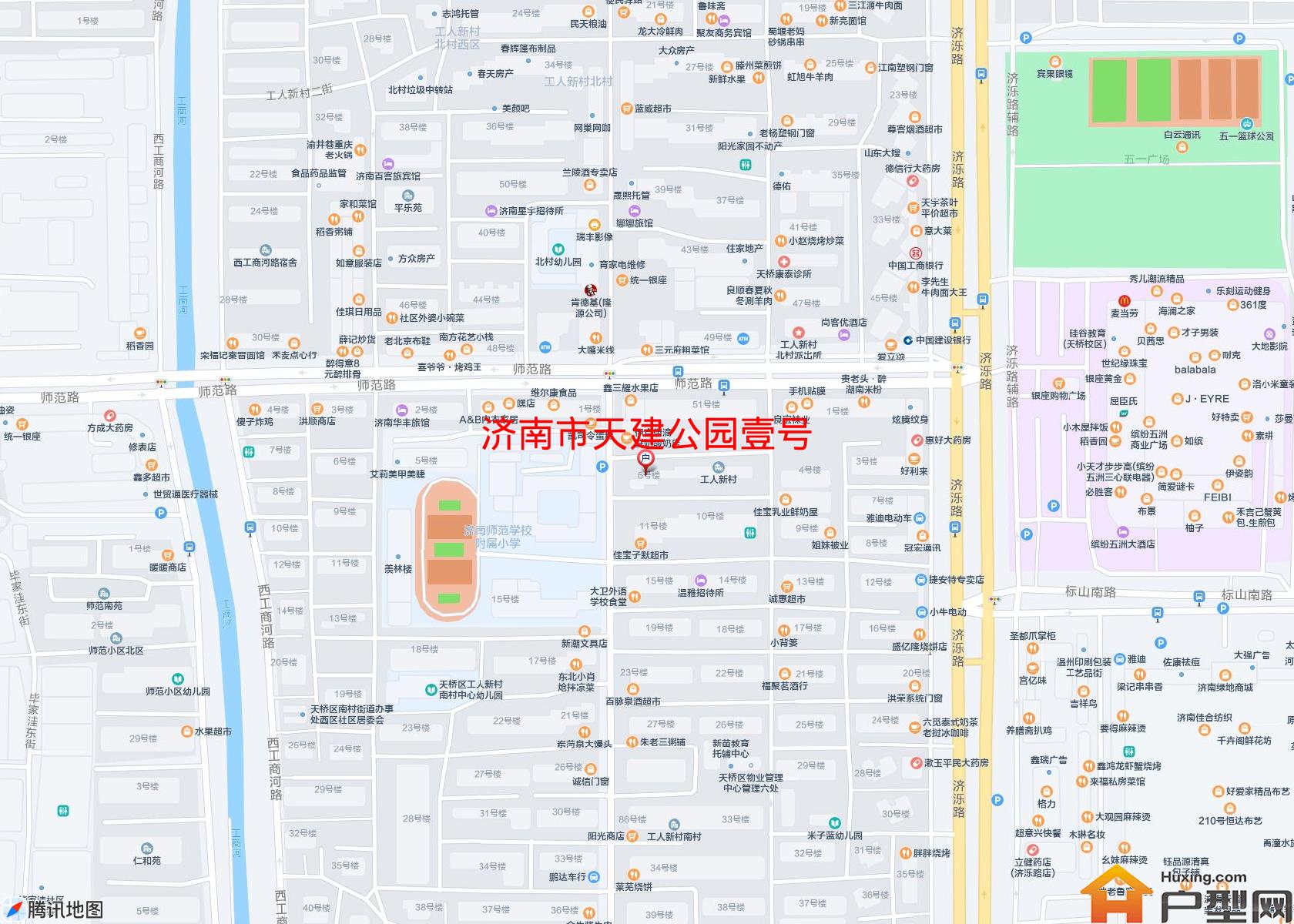 天建公园壹号小区 - 户型网