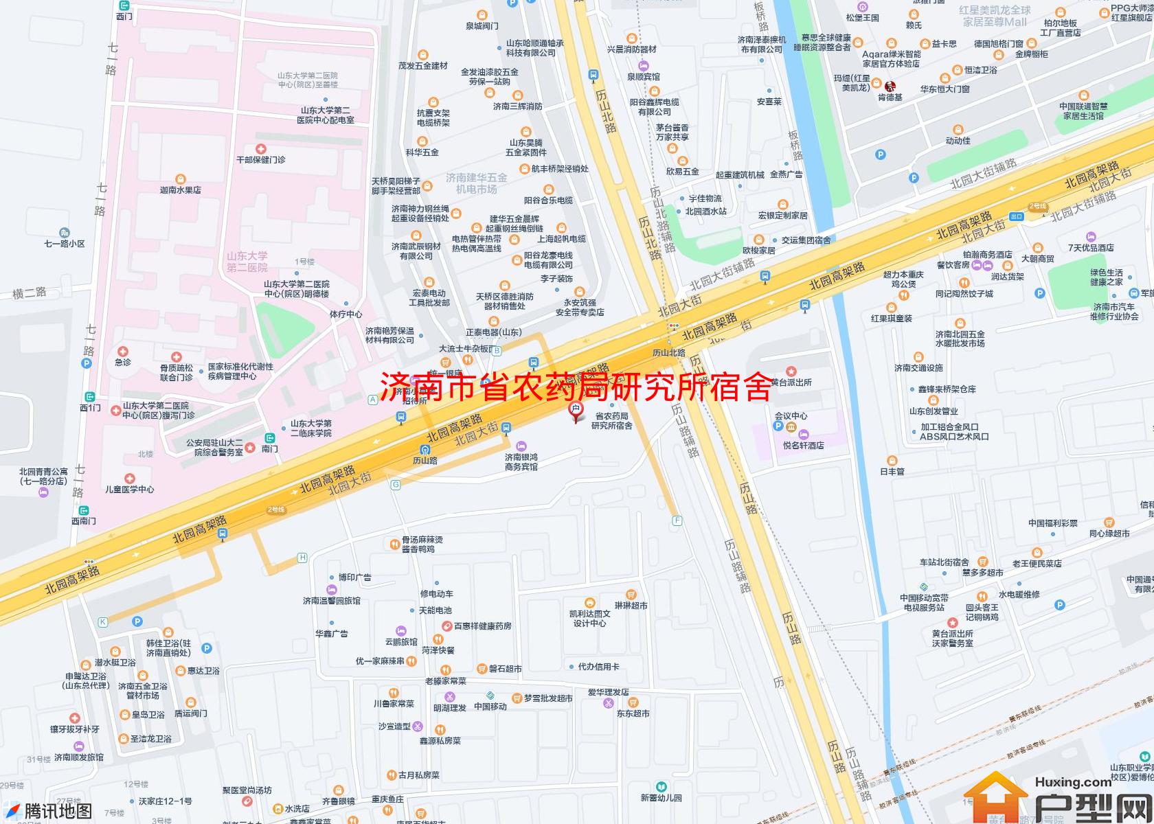 省农药局研究所宿舍小区 - 户型网