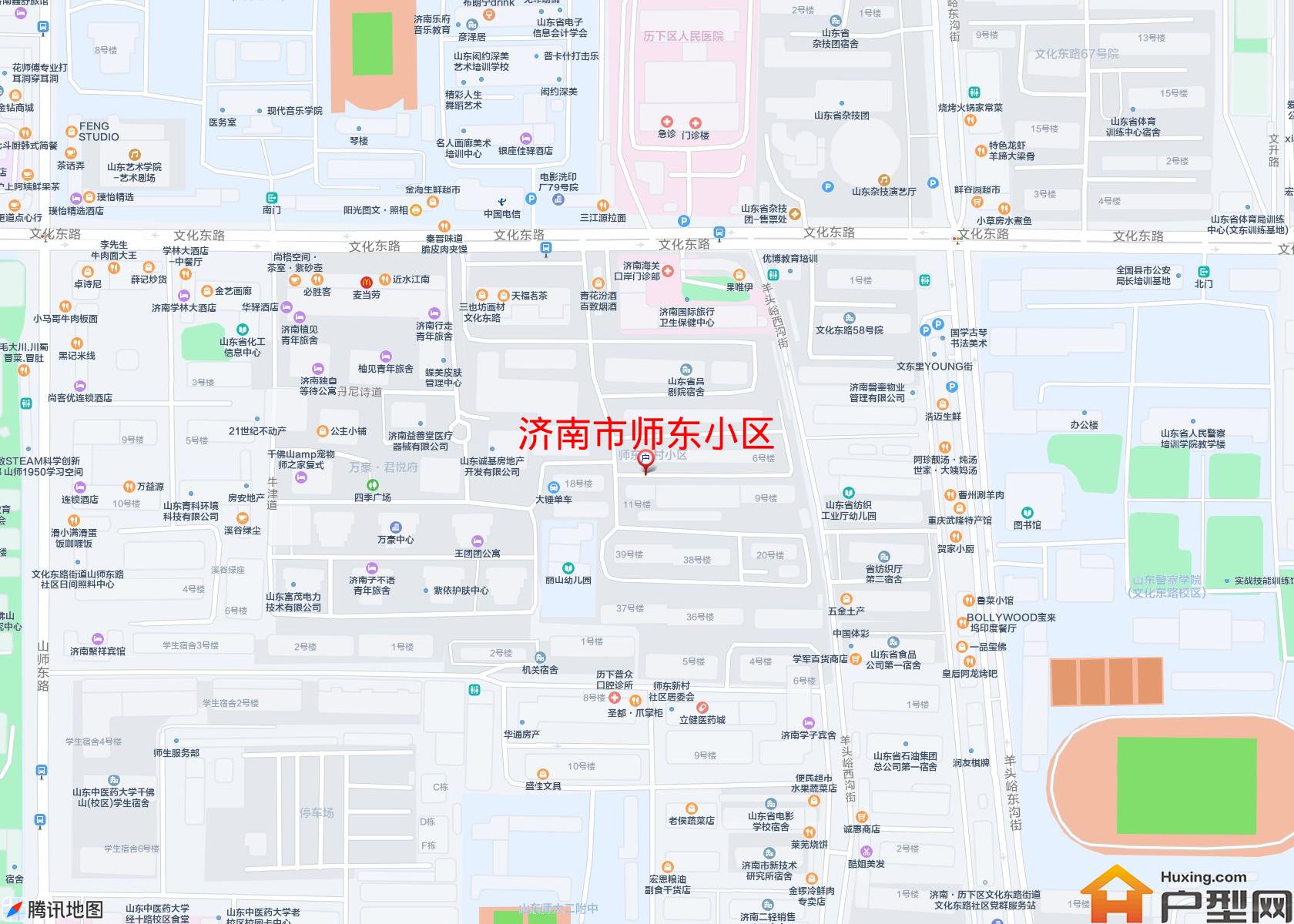 师东小区小区 - 户型网