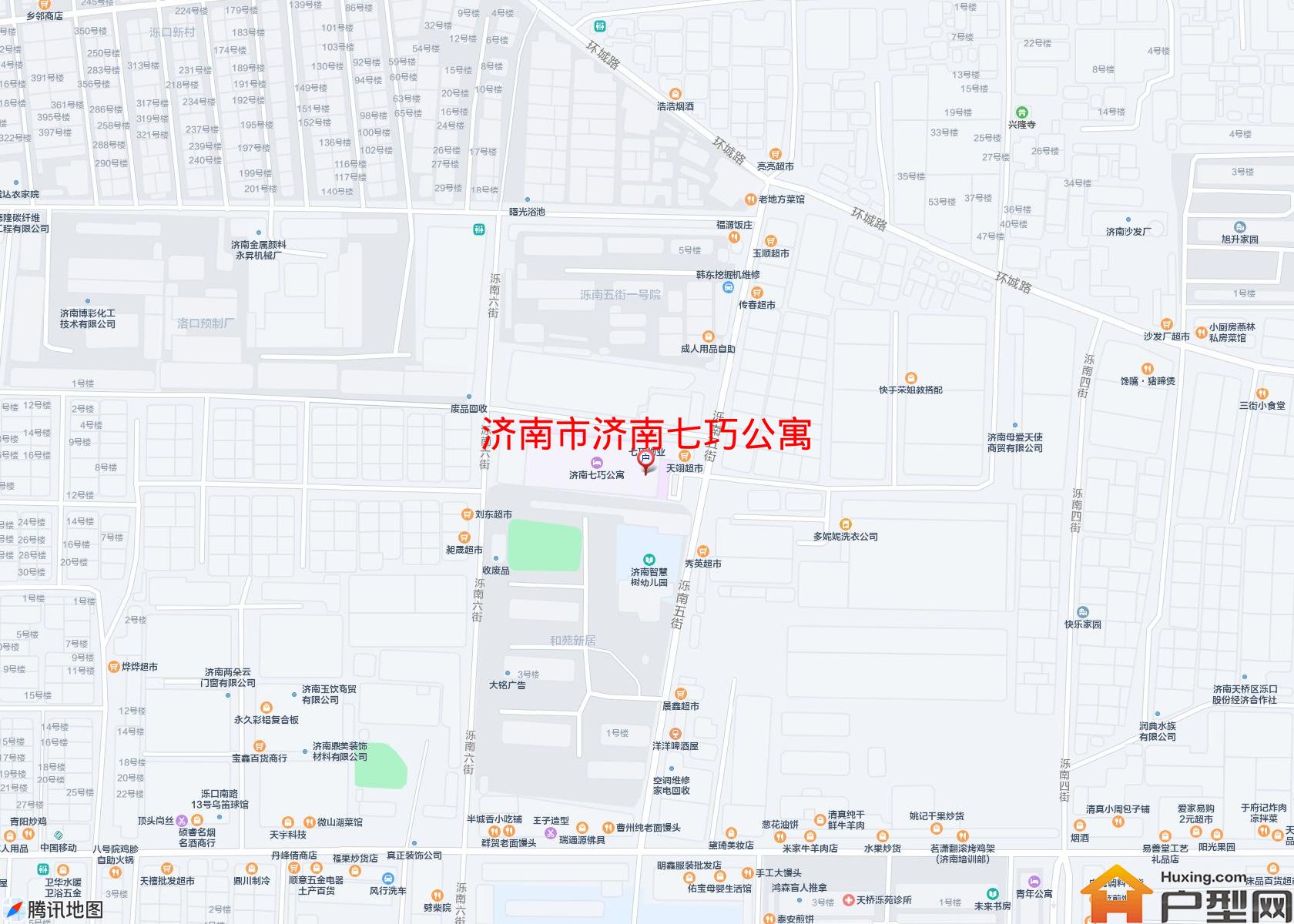 济南七巧公寓小区 - 户型网