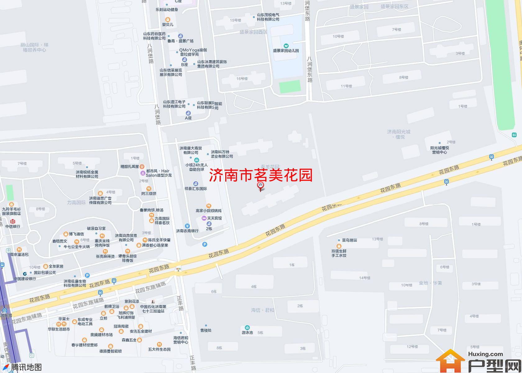 茗美花园小区 - 户型网