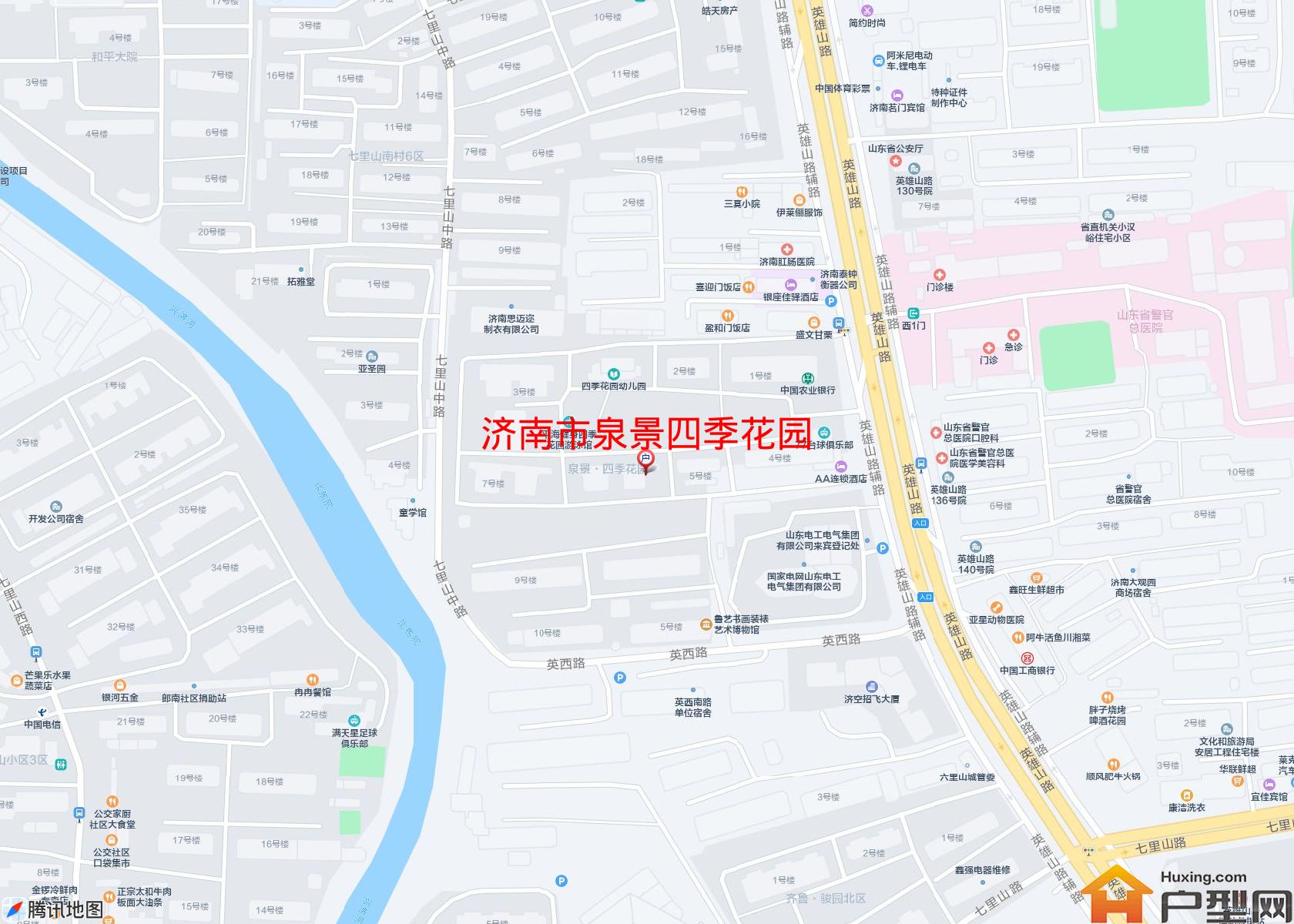 泉景四季花园小区 - 户型网