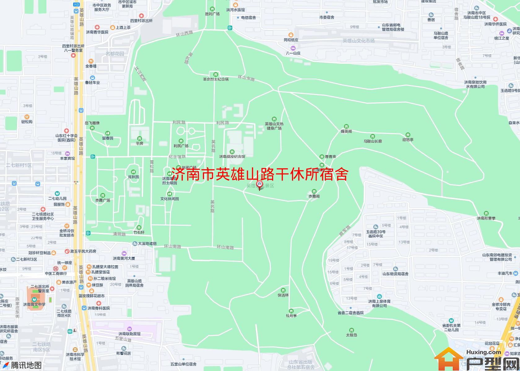 英雄山路干休所宿舍小区 - 户型网