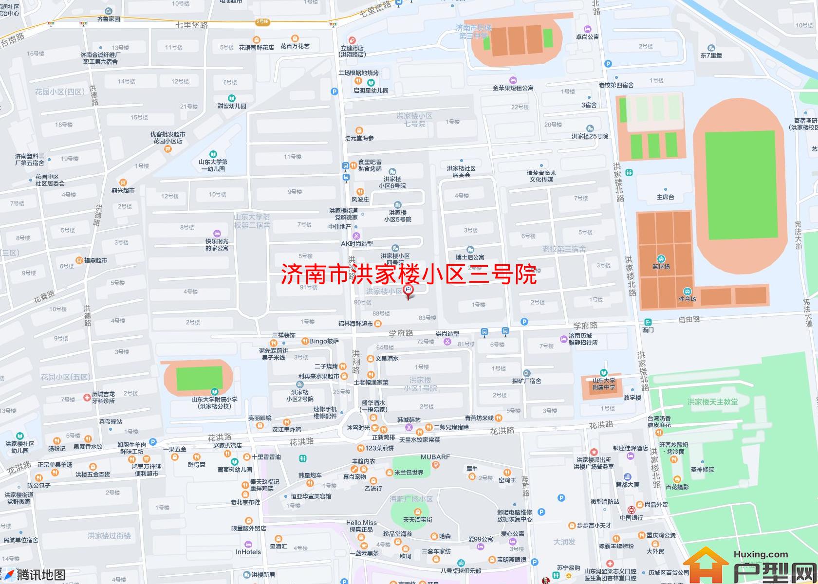 洪家楼小区三号院小区 - 户型网