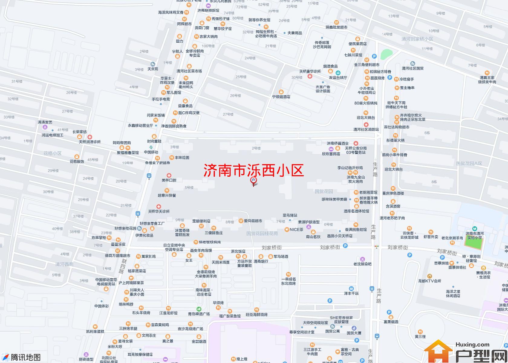 泺西小区小区 - 户型网