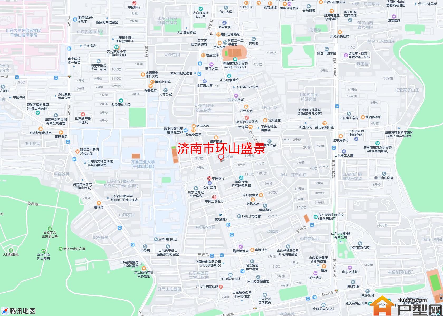 环山盛景小区 - 户型网