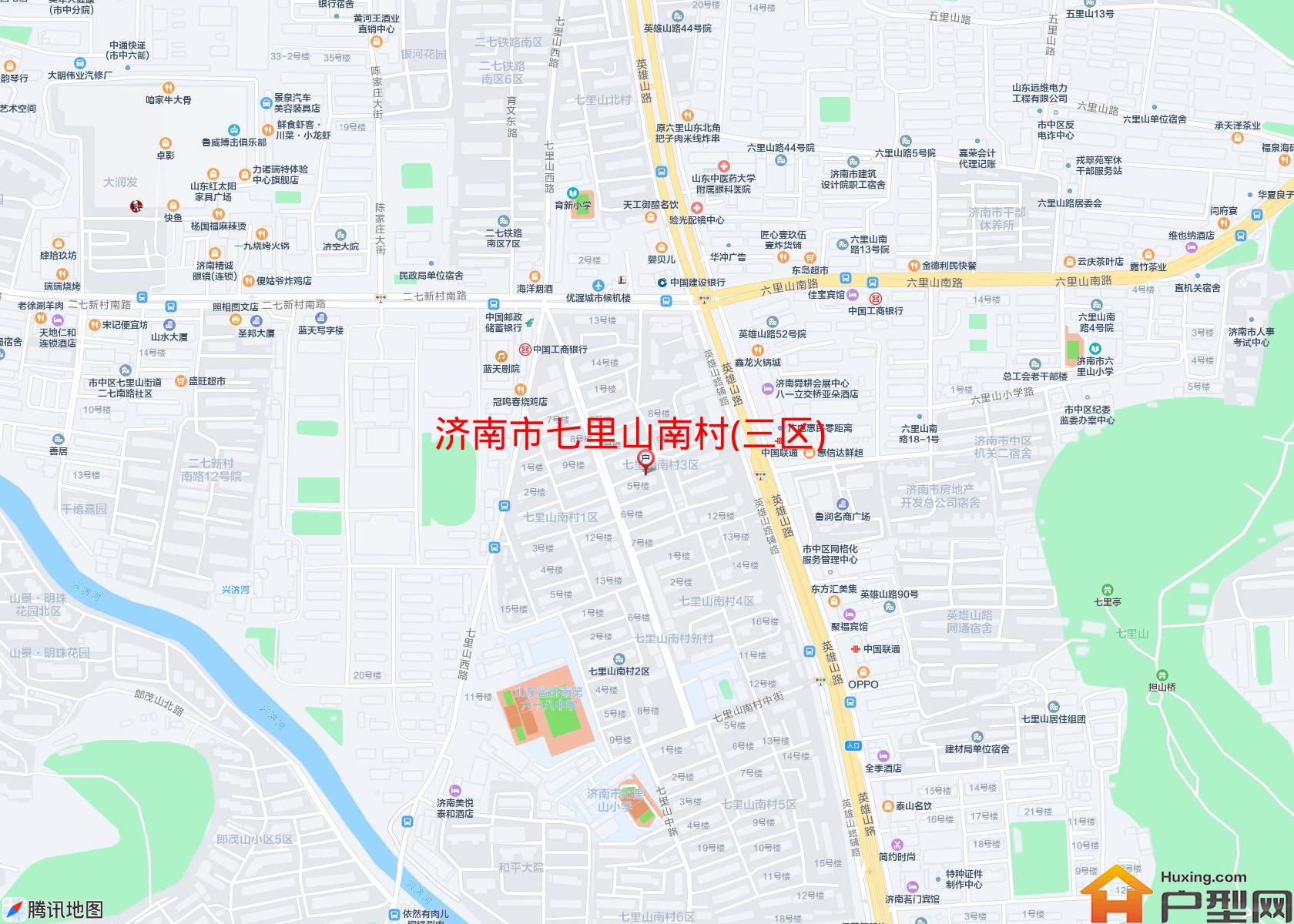 七里山南村(三区)小区 - 户型网