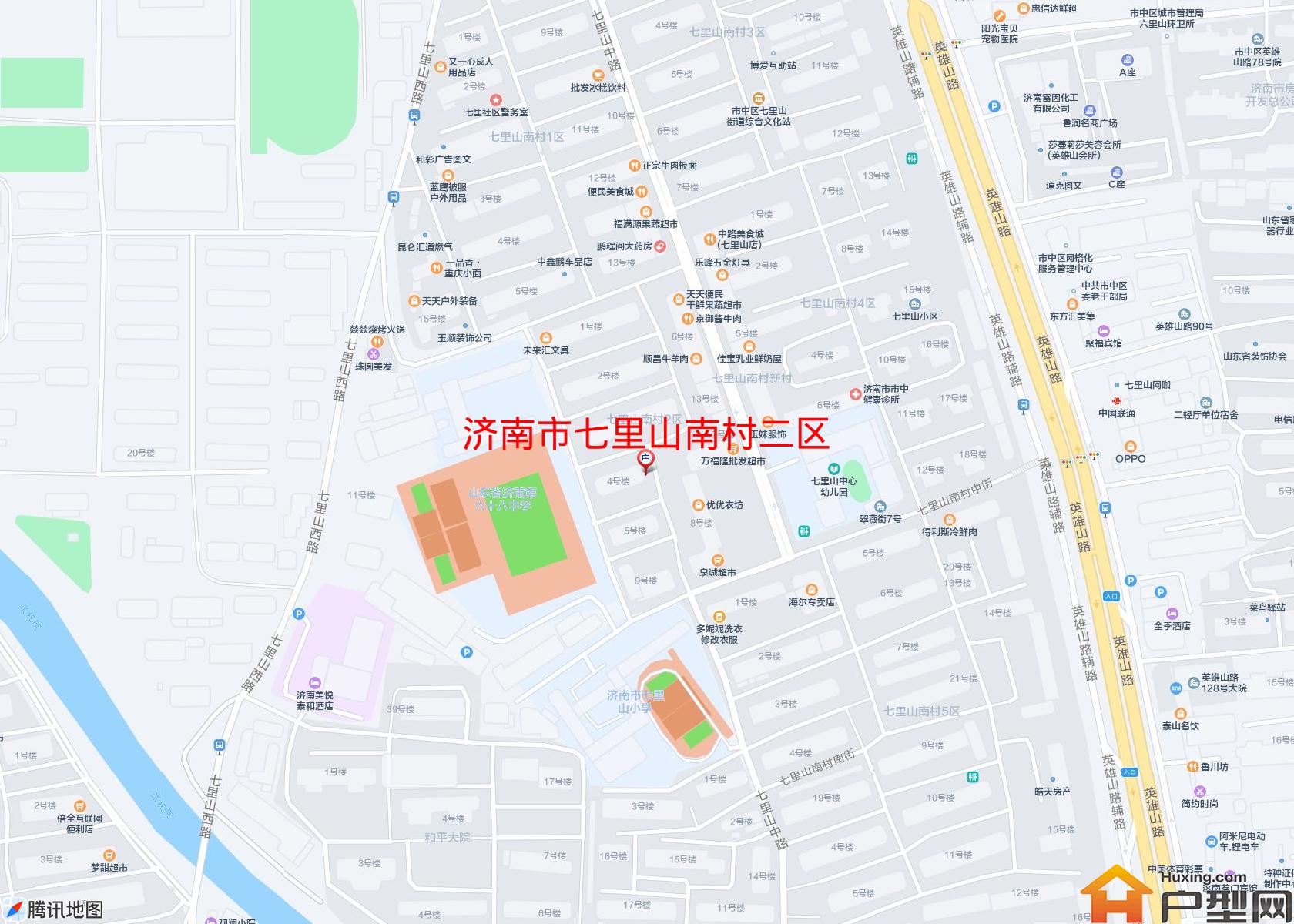 七里山南村二区小区 - 户型网