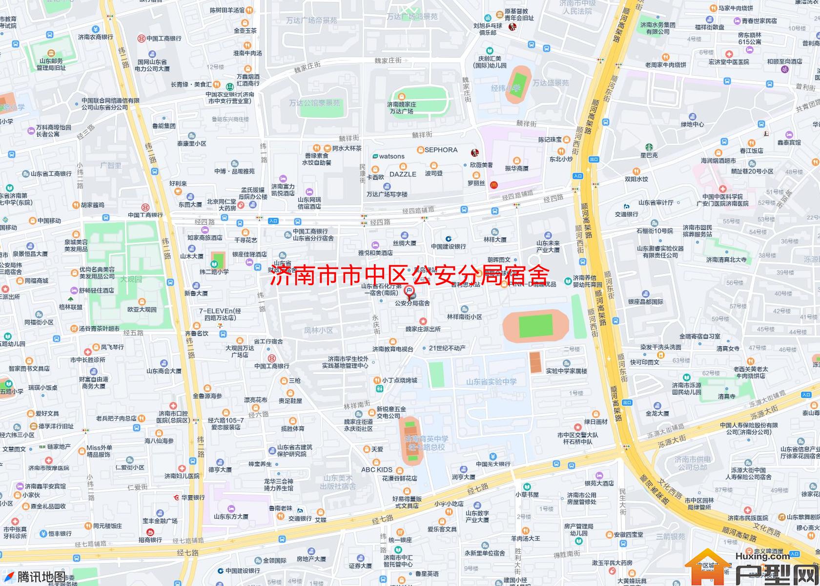 市中区公安分局宿舍小区 - 户型网