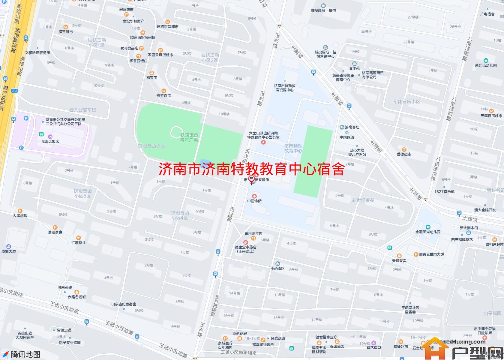 济南特教教育中心宿舍小区 - 户型网