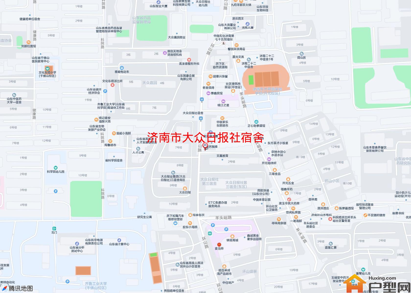 大众日报社宿舍小区 - 户型网