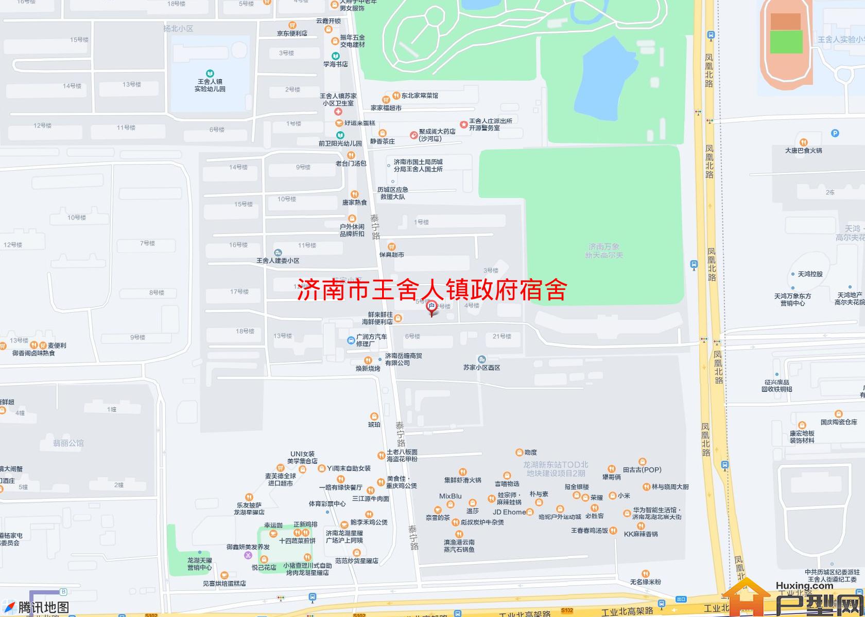 王舍人镇政府宿舍小区 - 户型网