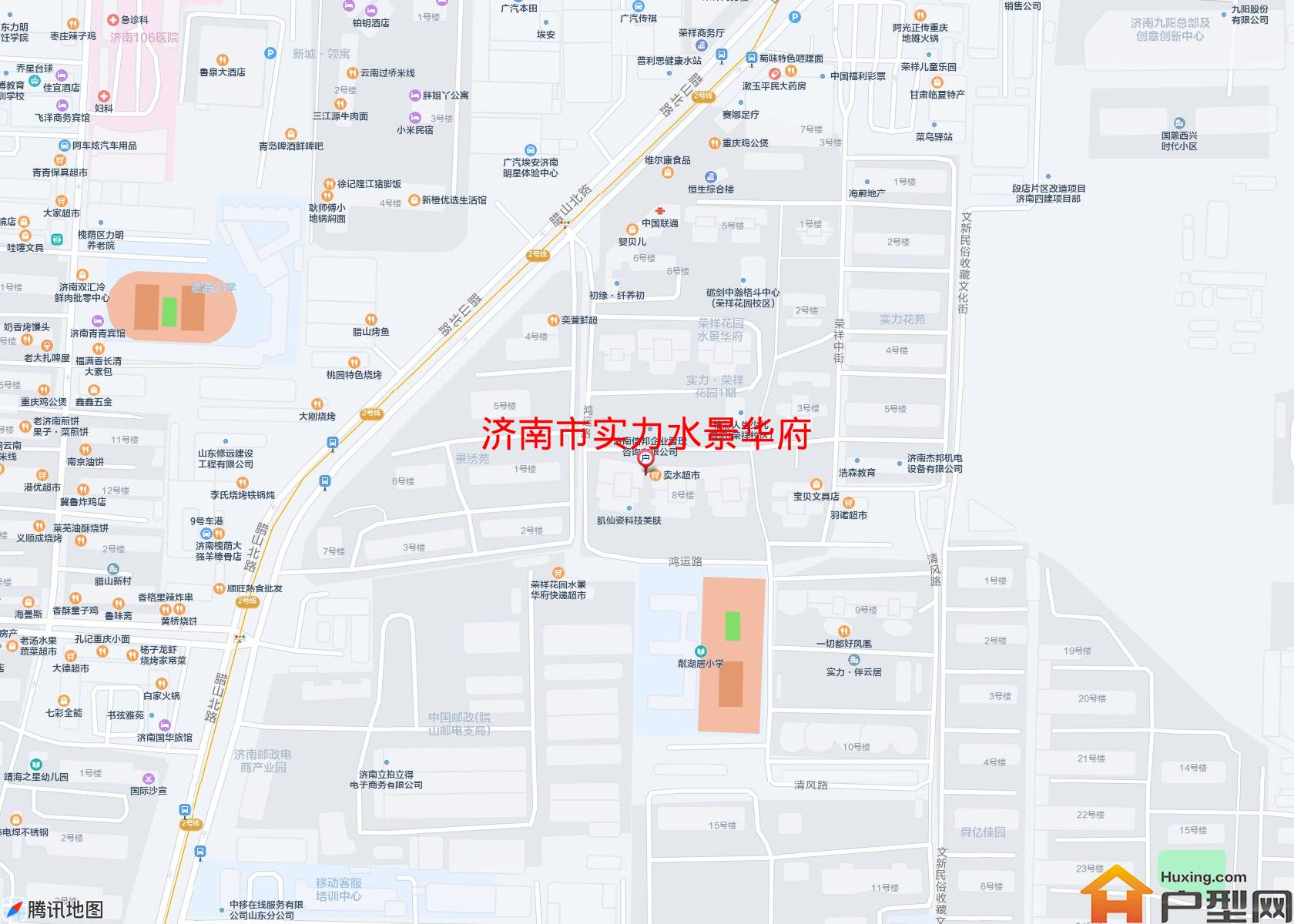 实力水景华府小区 - 户型网