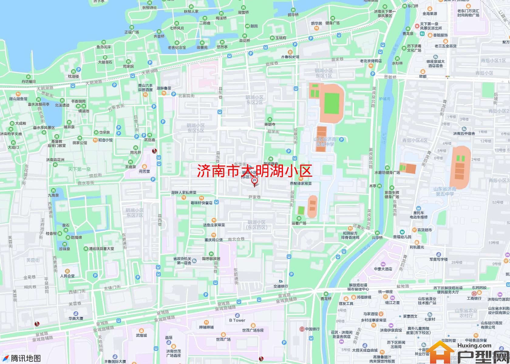 大明湖小区小区 - 户型网