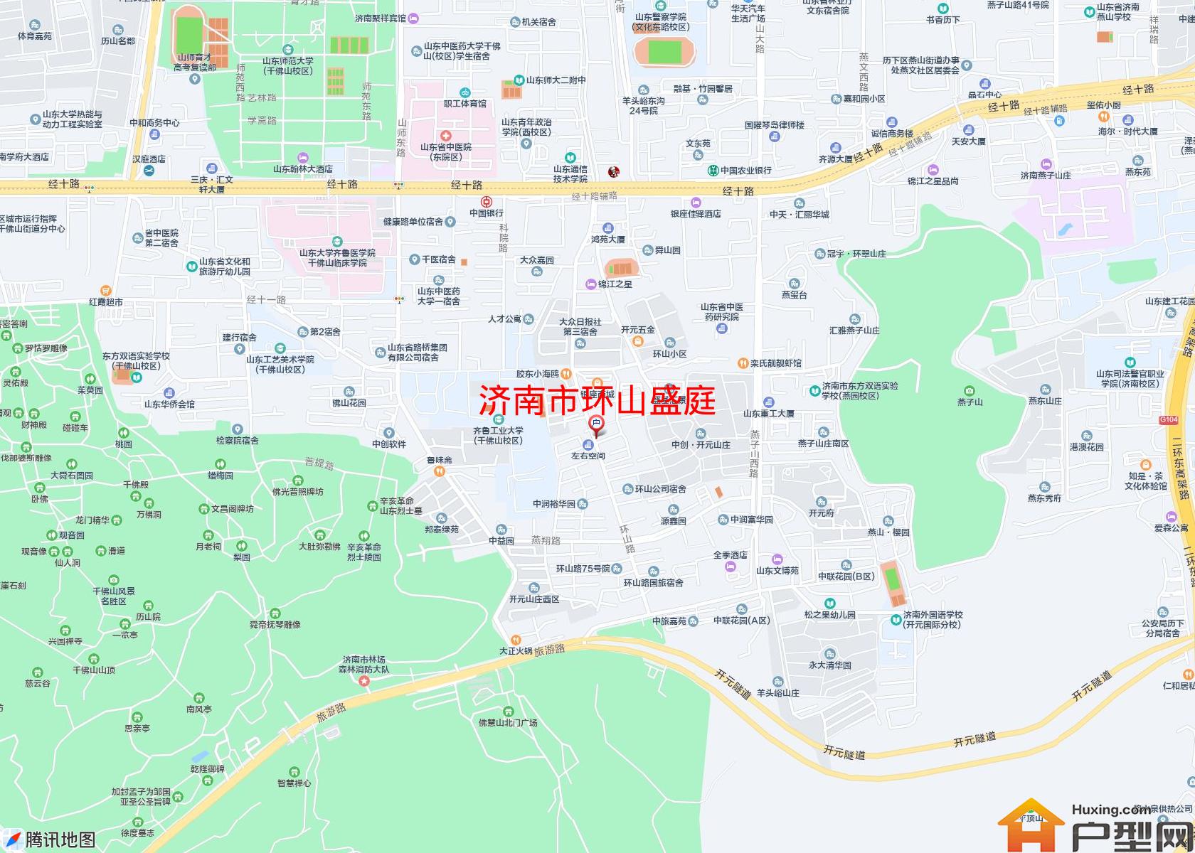 环山盛庭小区 - 户型网