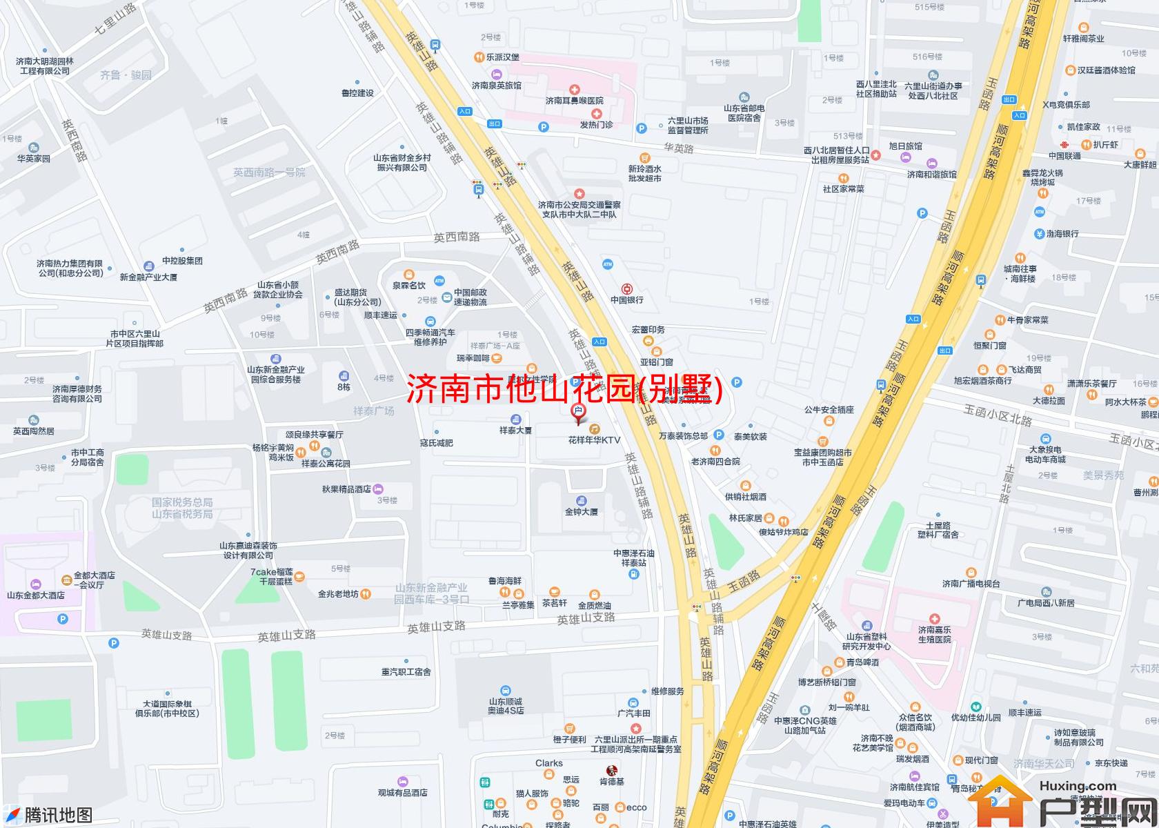 他山花园(别墅)小区 - 户型网