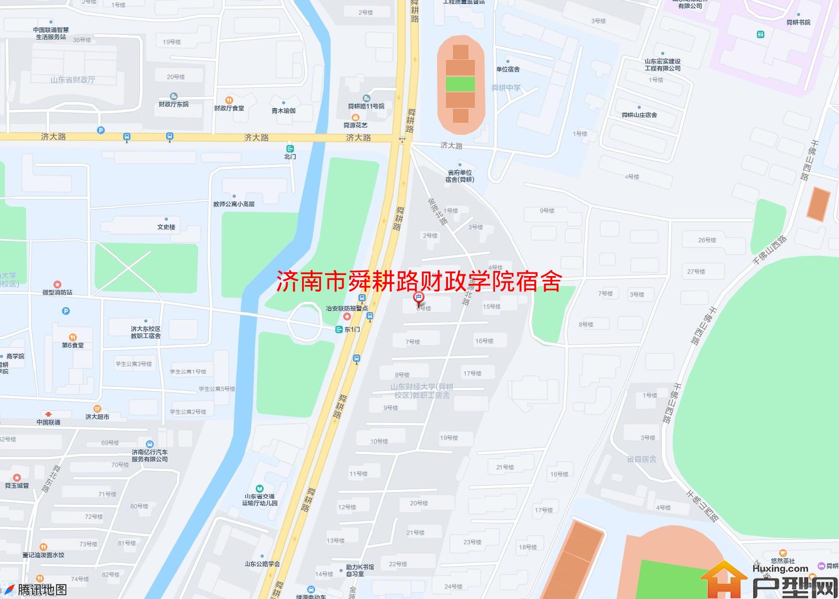 舜耕路财政学院宿舍小区 - 户型网