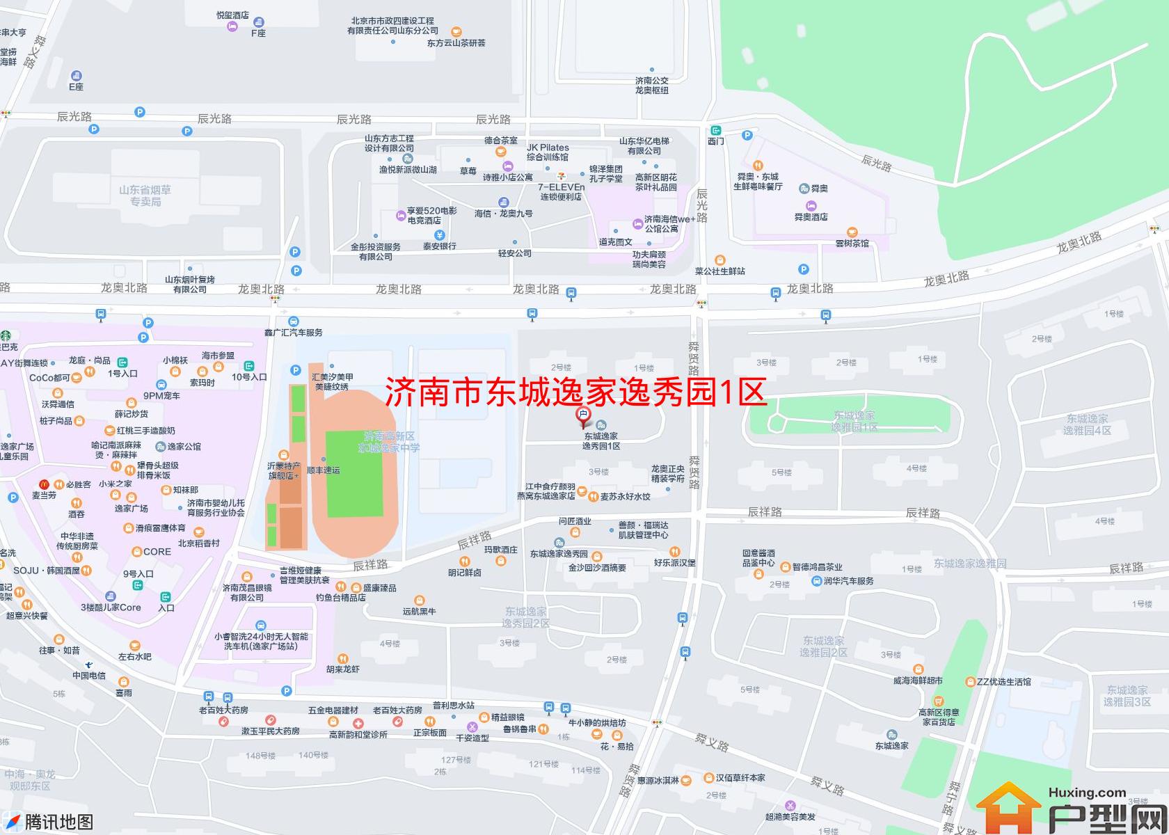 东城逸家逸秀园1区小区 - 户型网