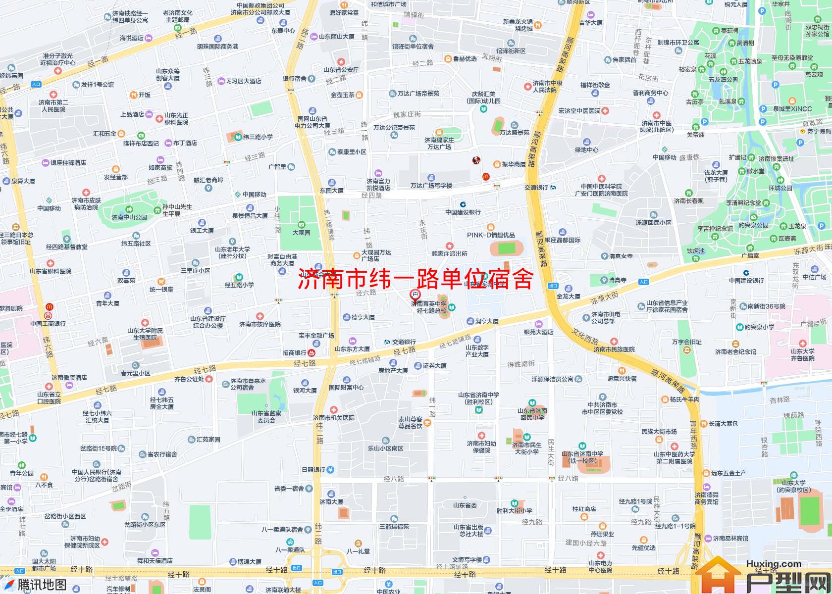 纬一路单位宿舍小区 - 户型网