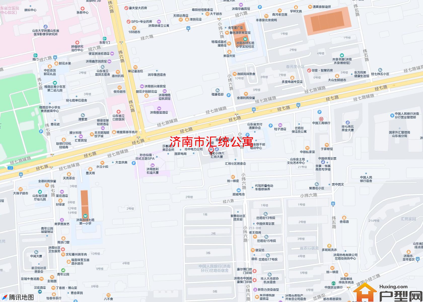 汇统公寓小区 - 户型网