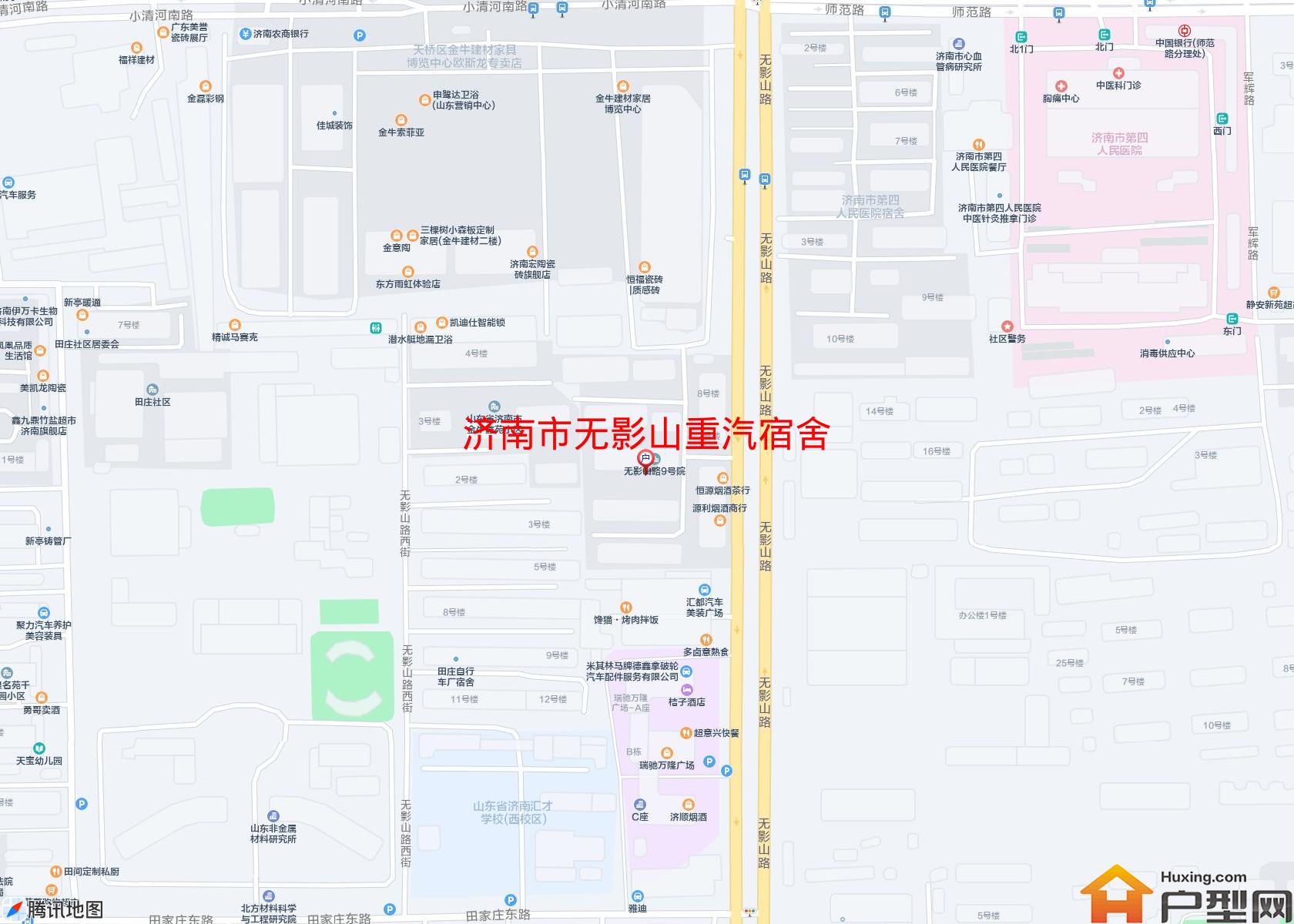 无影山重汽宿舍小区 - 户型网