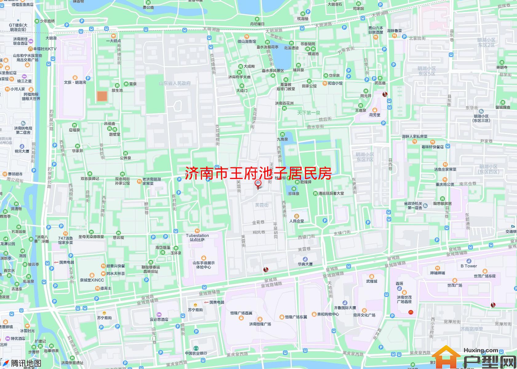 王府池子居民房小区 - 户型网