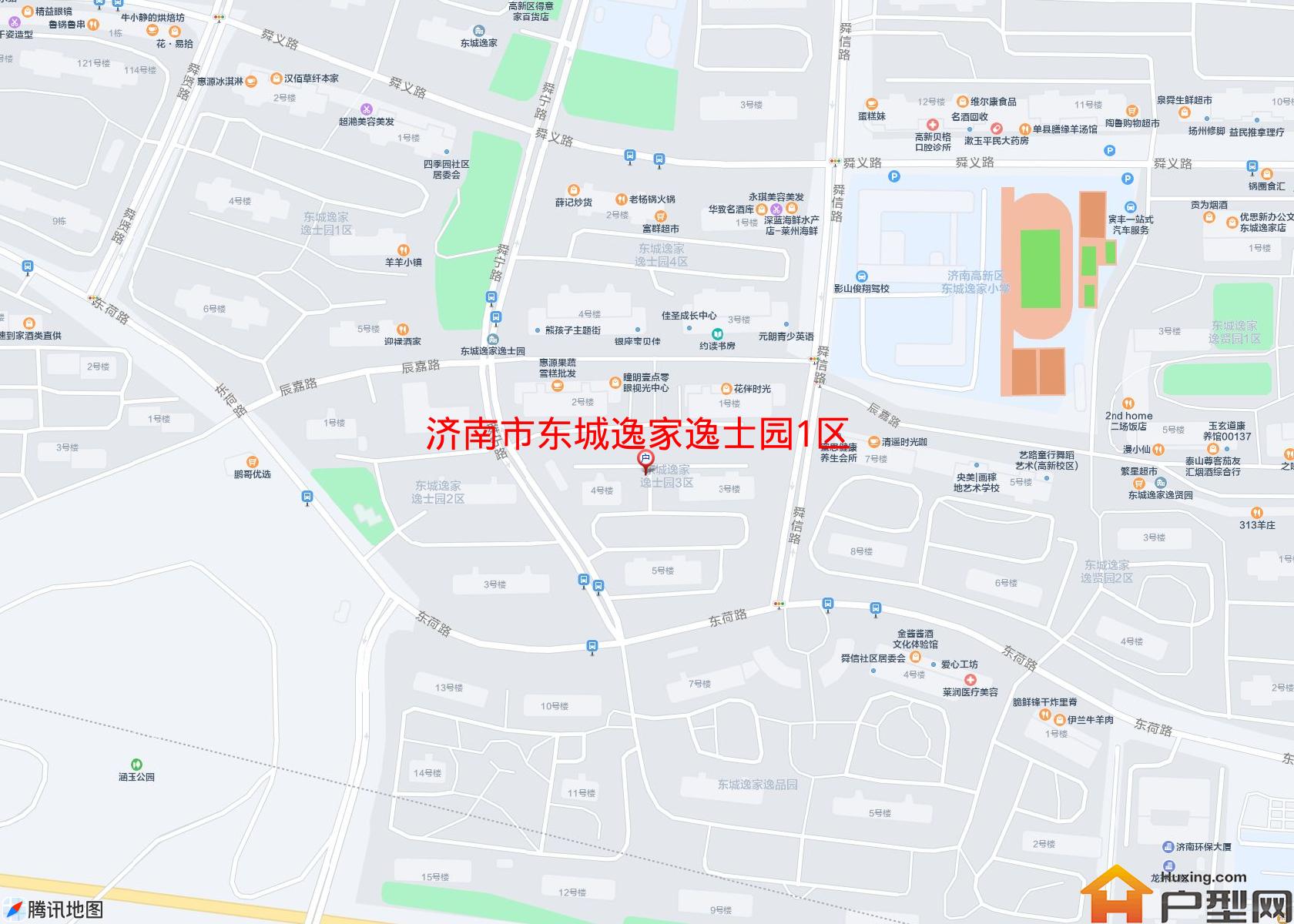 东城逸家逸士园1区小区 - 户型网