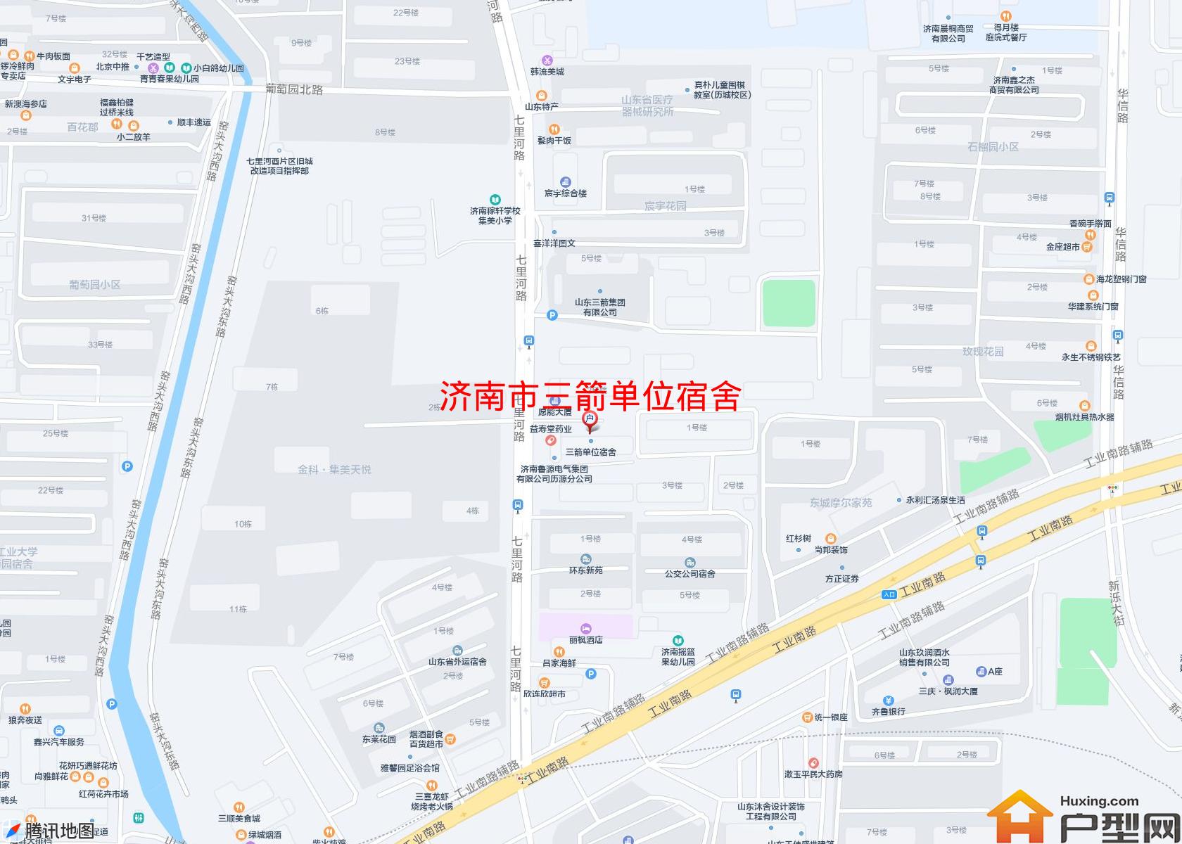 三箭单位宿舍小区 - 户型网