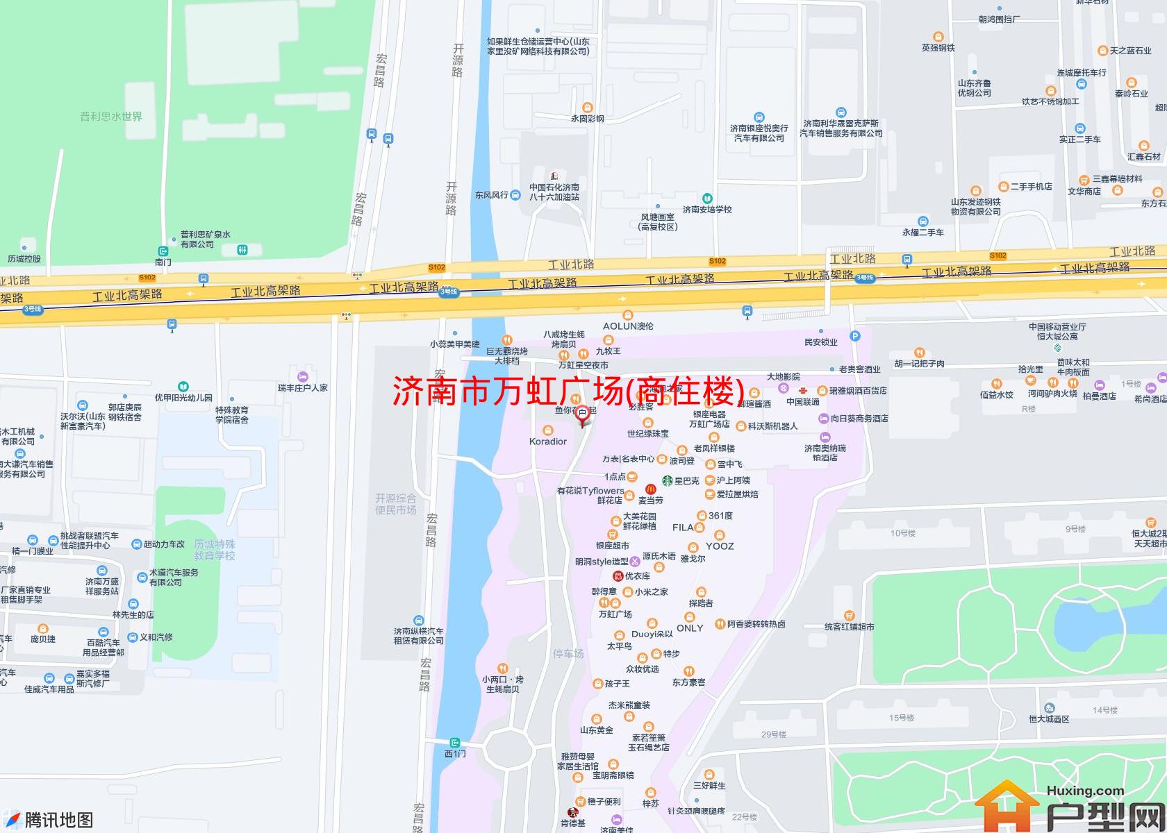 万虹广场(商住楼)小区 - 户型网