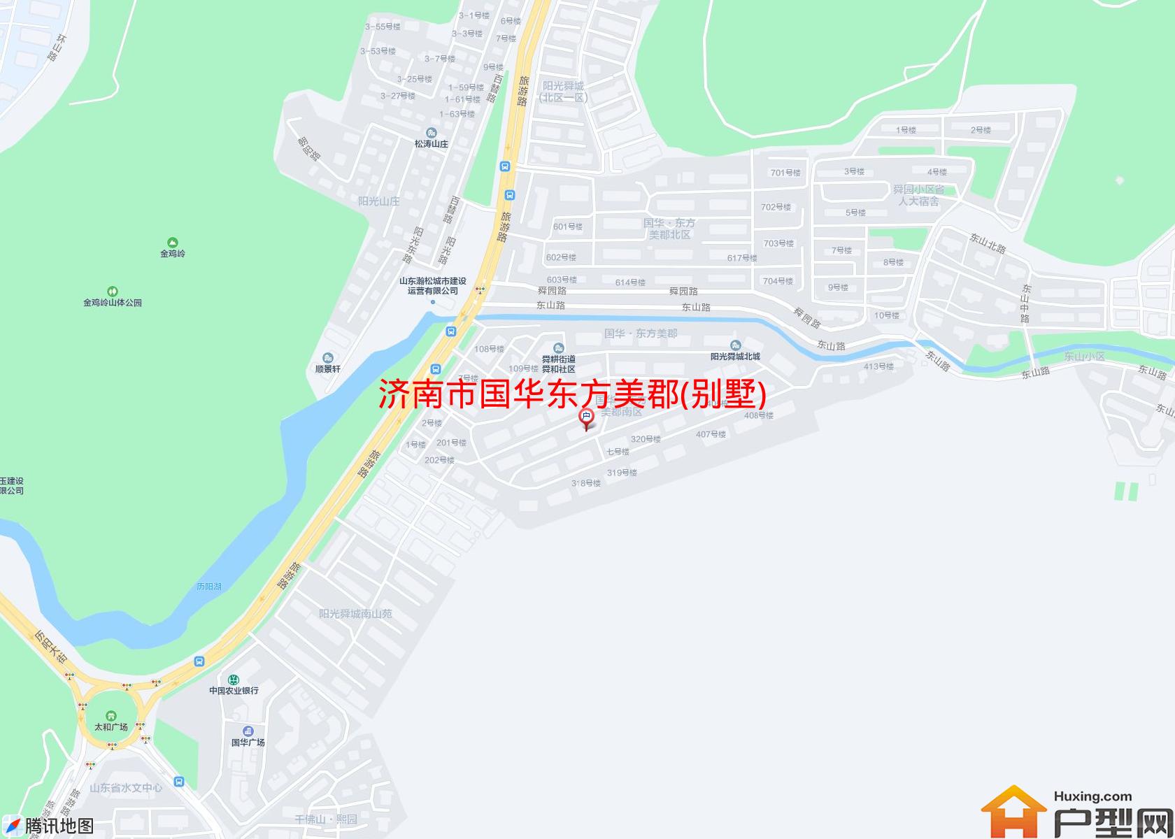 国华东方美郡(别墅)小区 - 户型网