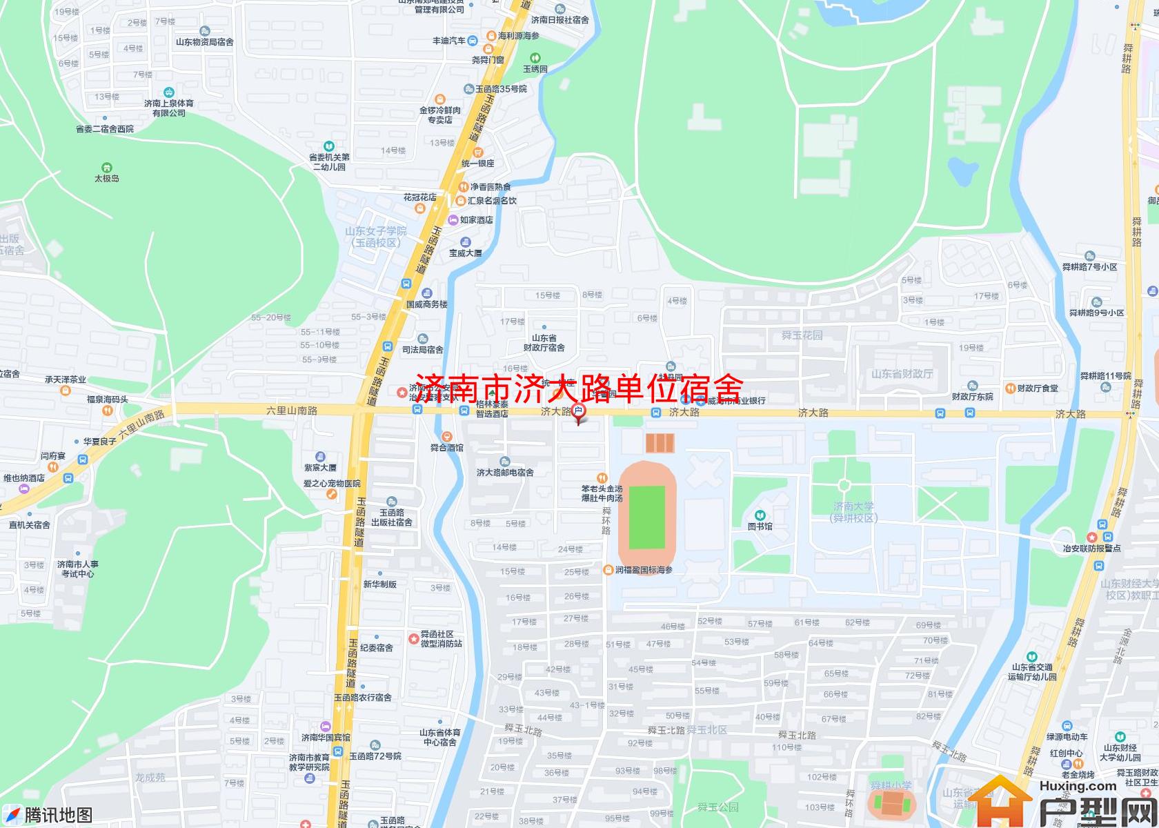 济大路单位宿舍小区 - 户型网