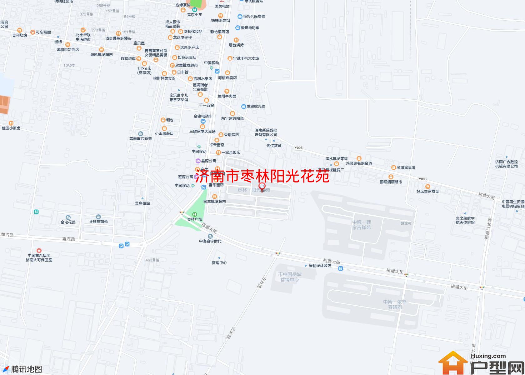 枣林阳光花苑小区 - 户型网