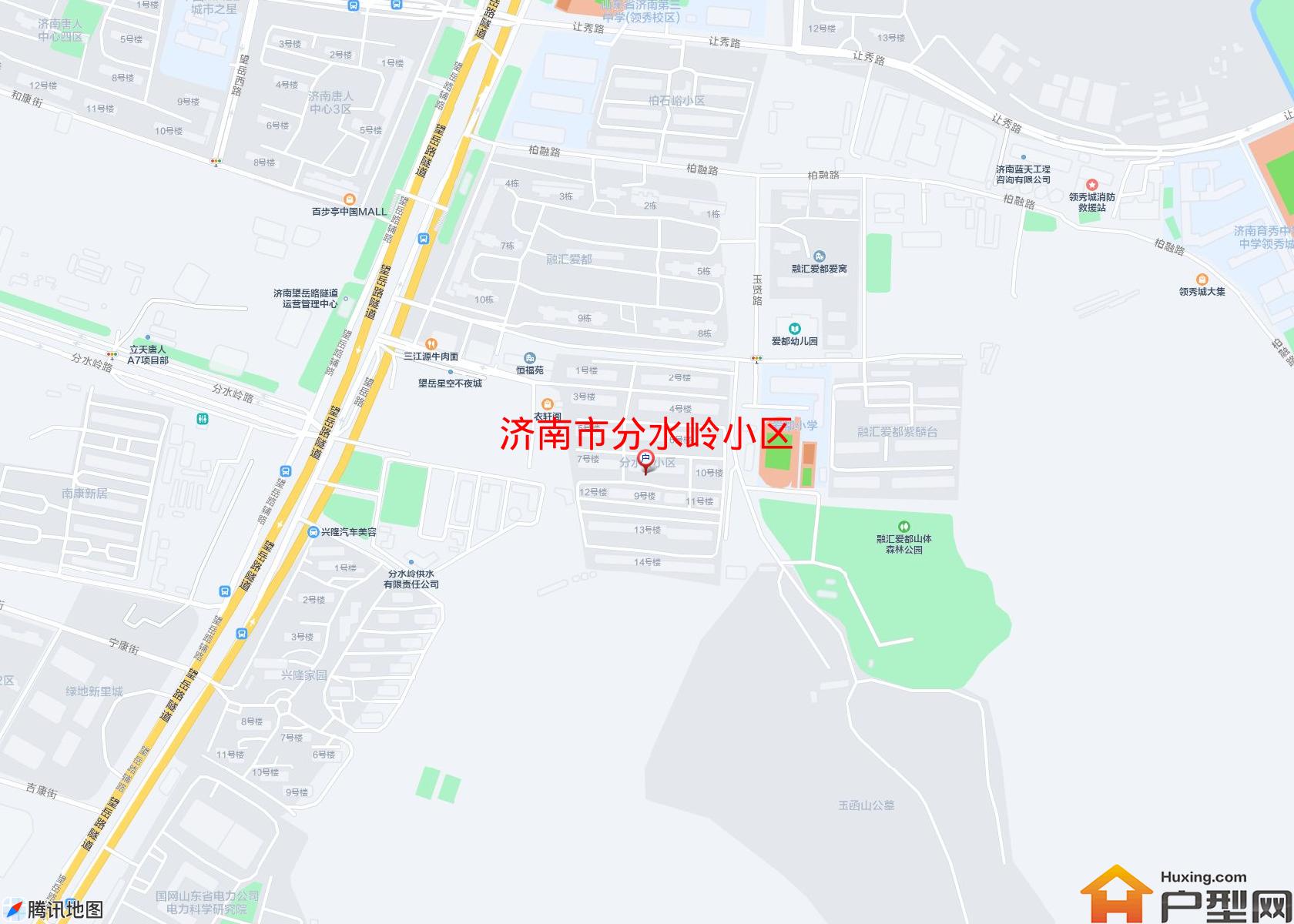 分水岭小区小区 - 户型网
