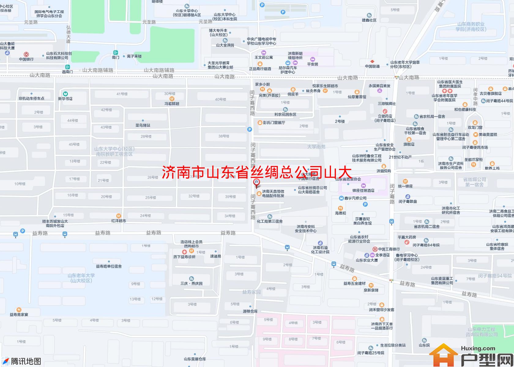 山东省丝绸总公司山大南路宿舍小区 - 户型网