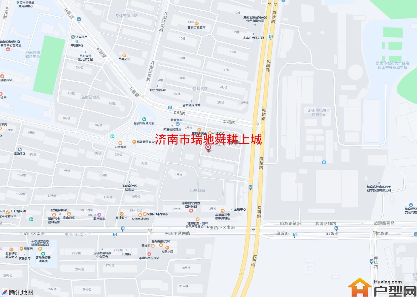 瑞驰舜耕上城小区 - 户型网