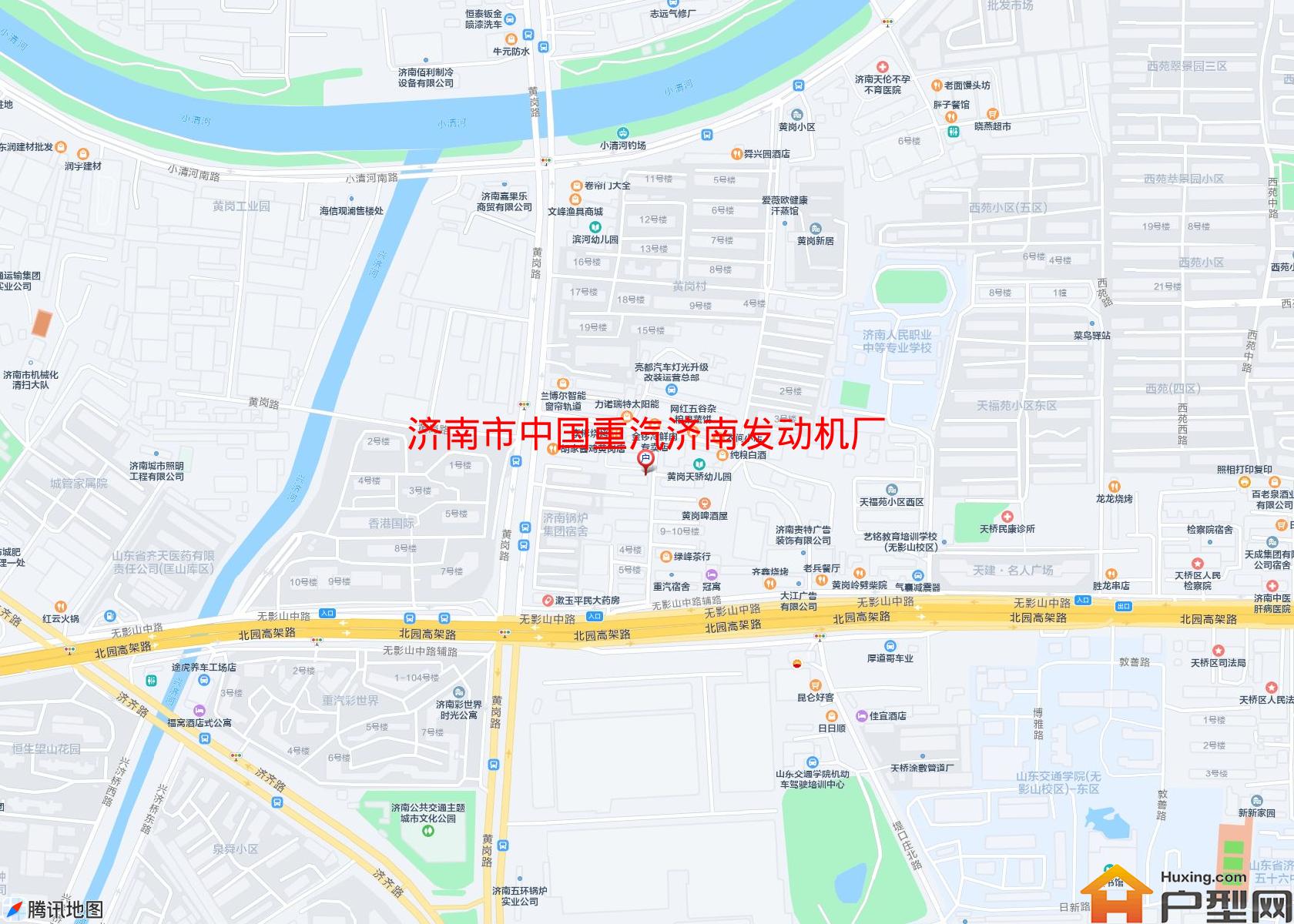 中国重汽济南发动机厂宿舍小区 - 户型网