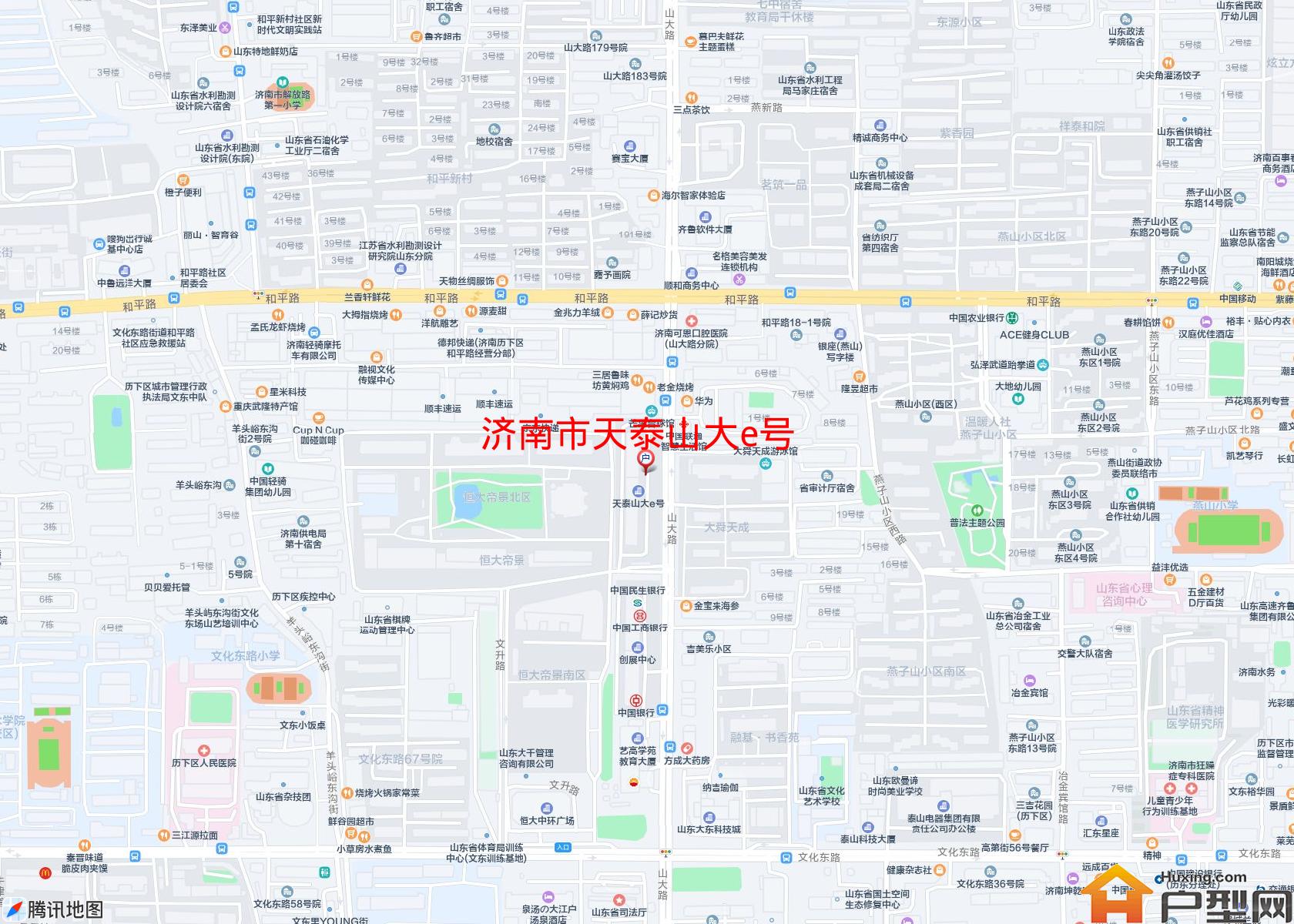 天泰山大e号小区 - 户型网