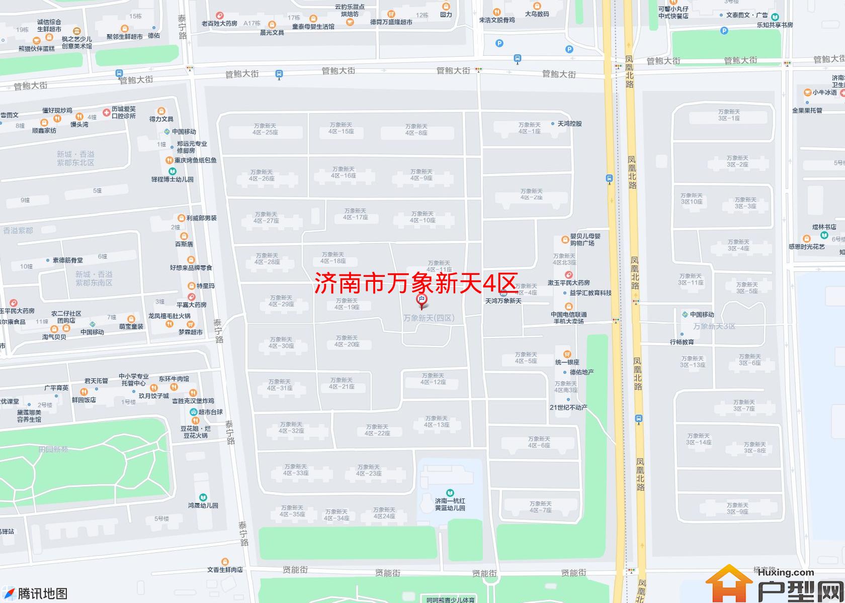 万象新天4区小区 - 户型网