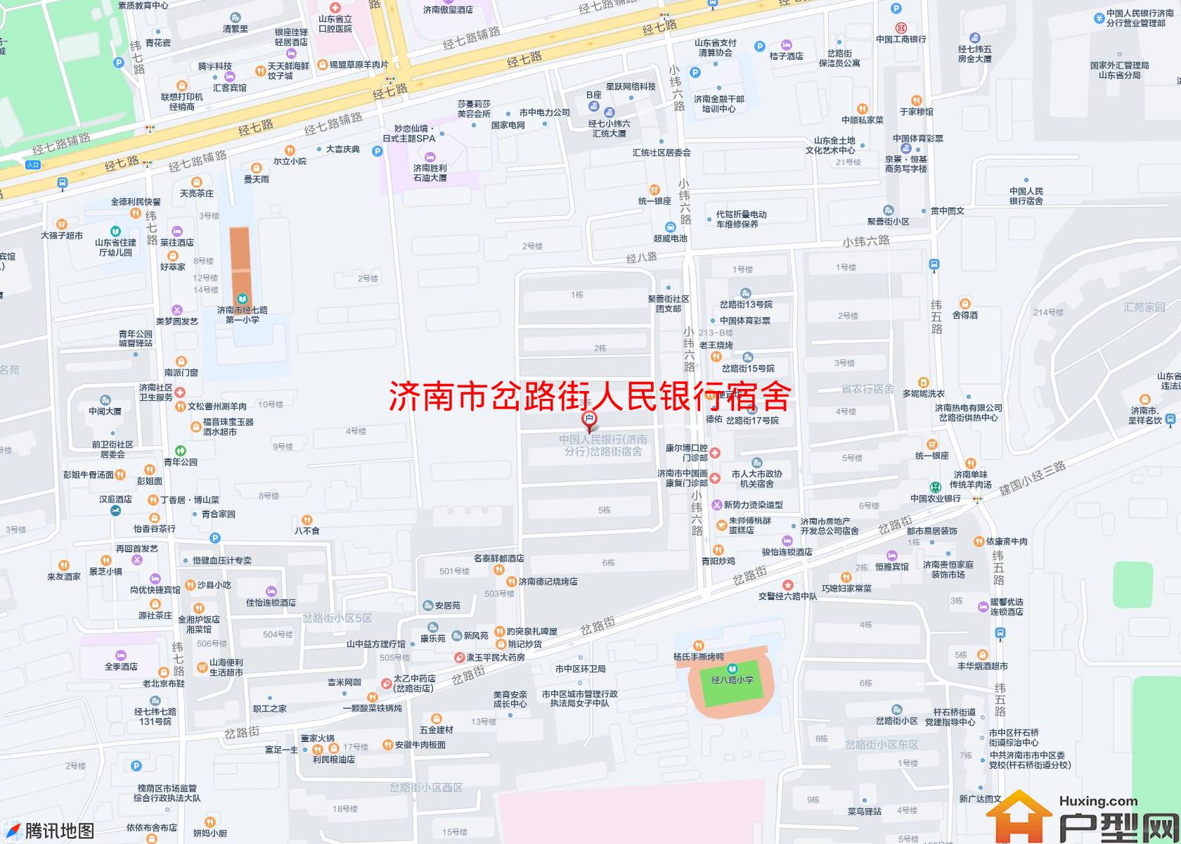 岔路街人民银行宿舍小区 - 户型网