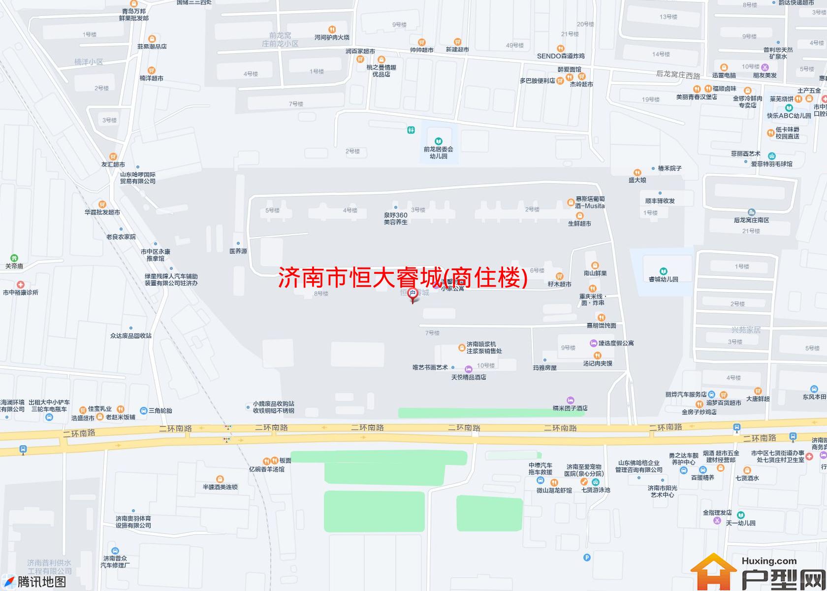 恒大睿城(商住楼)小区 - 户型网