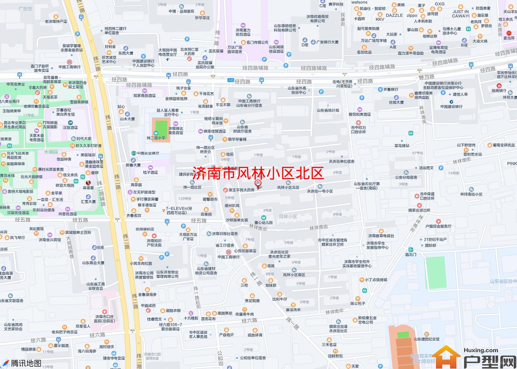 风林小区北区小区 - 户型网