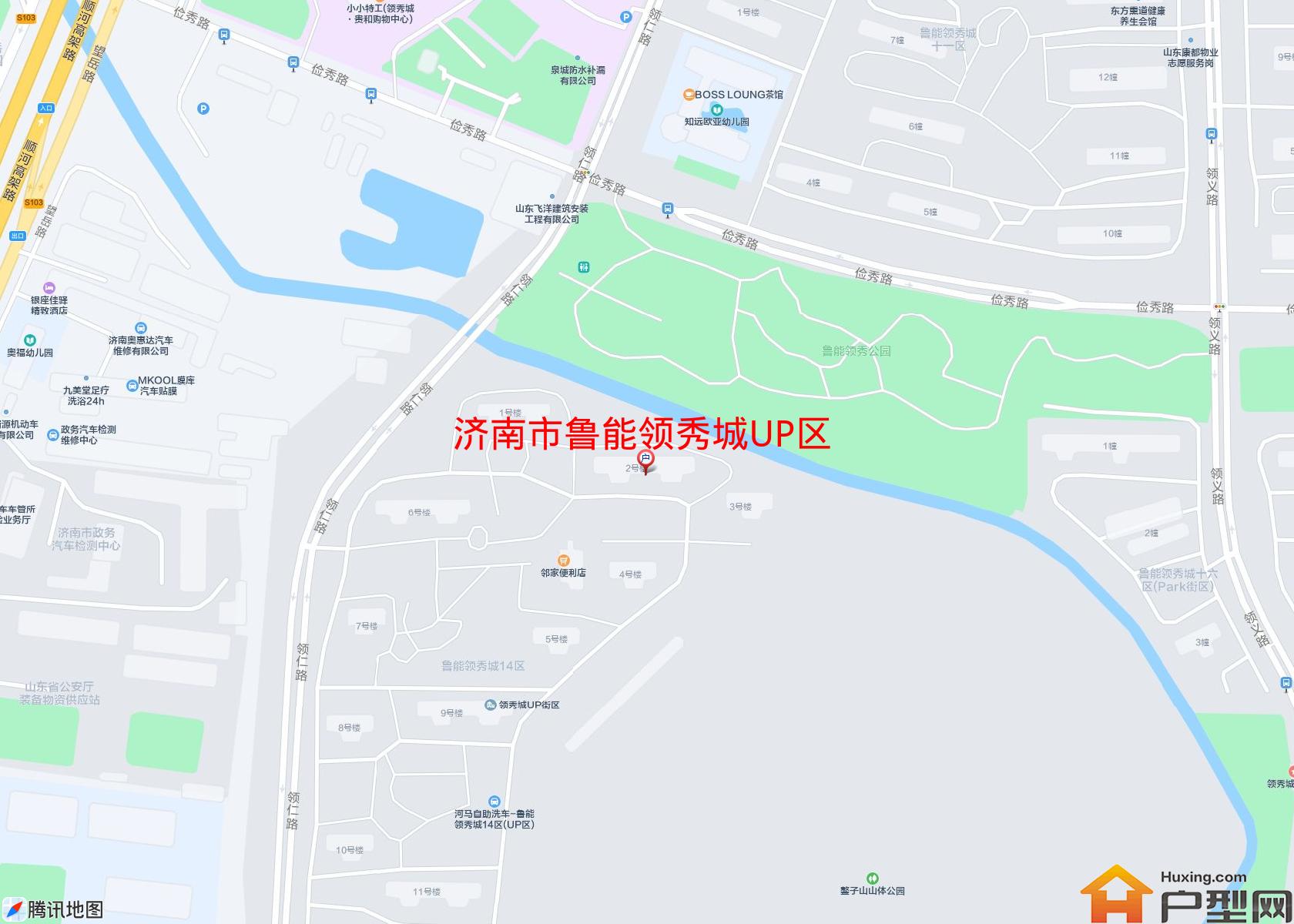鲁能领秀城UP区小区 - 户型网
