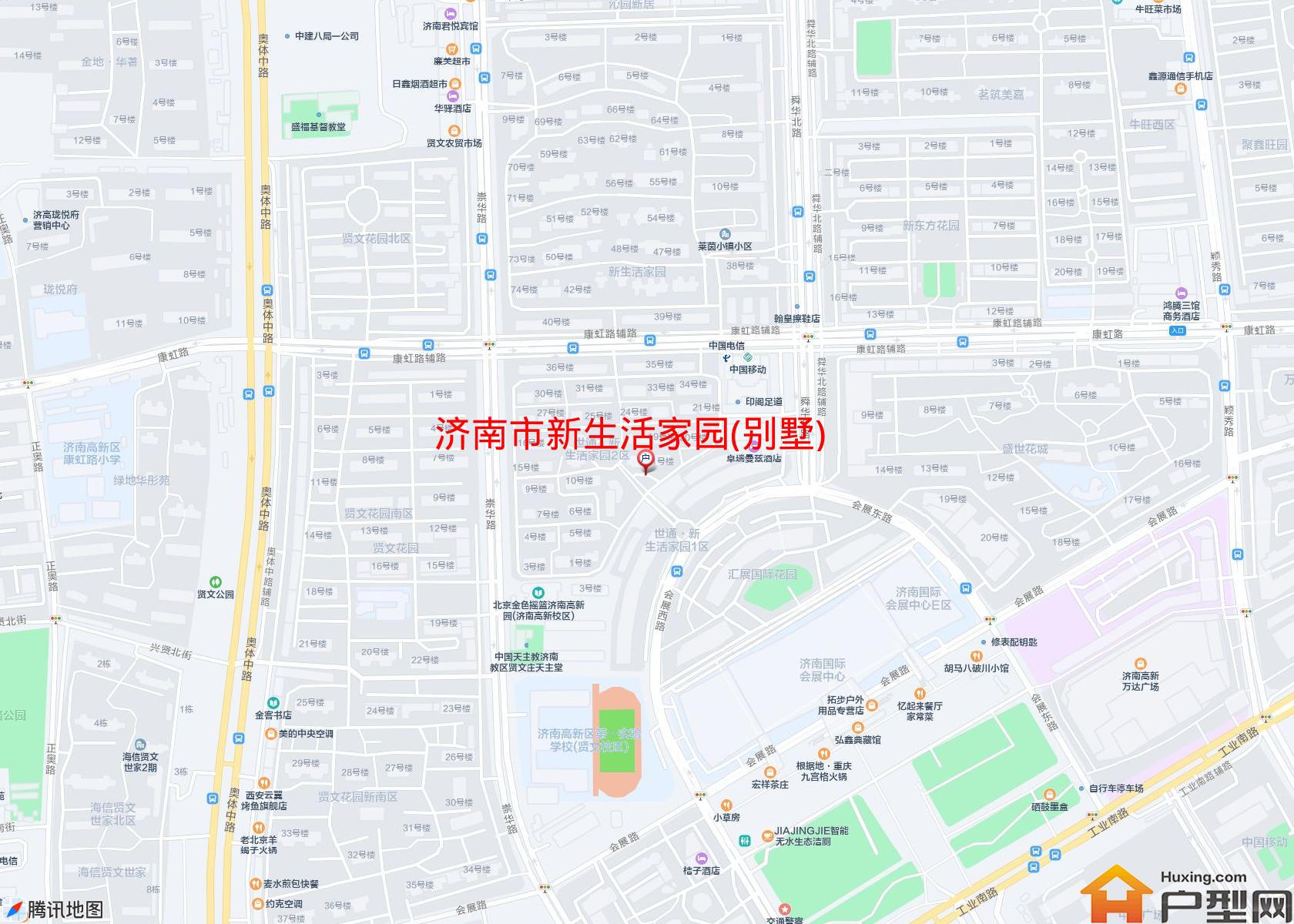 新生活家园(别墅)小区 - 户型网