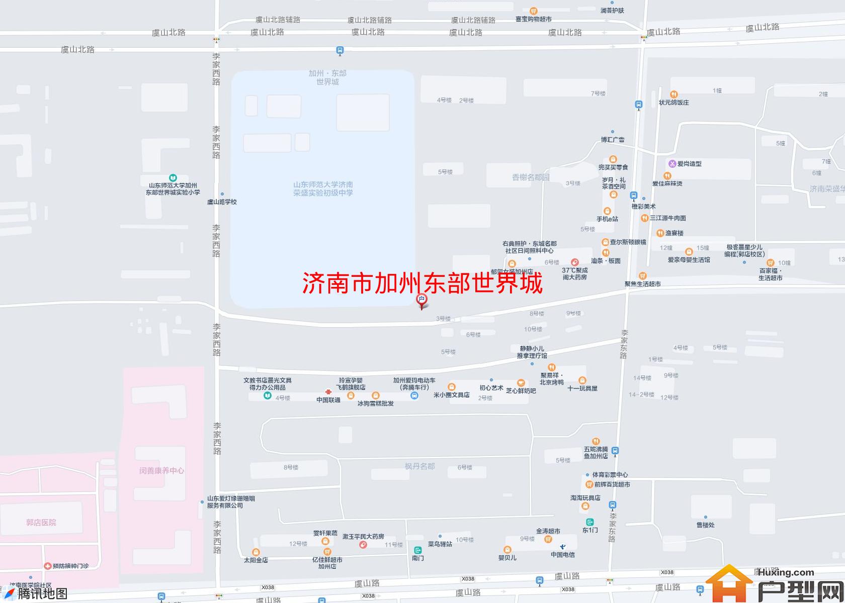 加州东部世界城小区 - 户型网